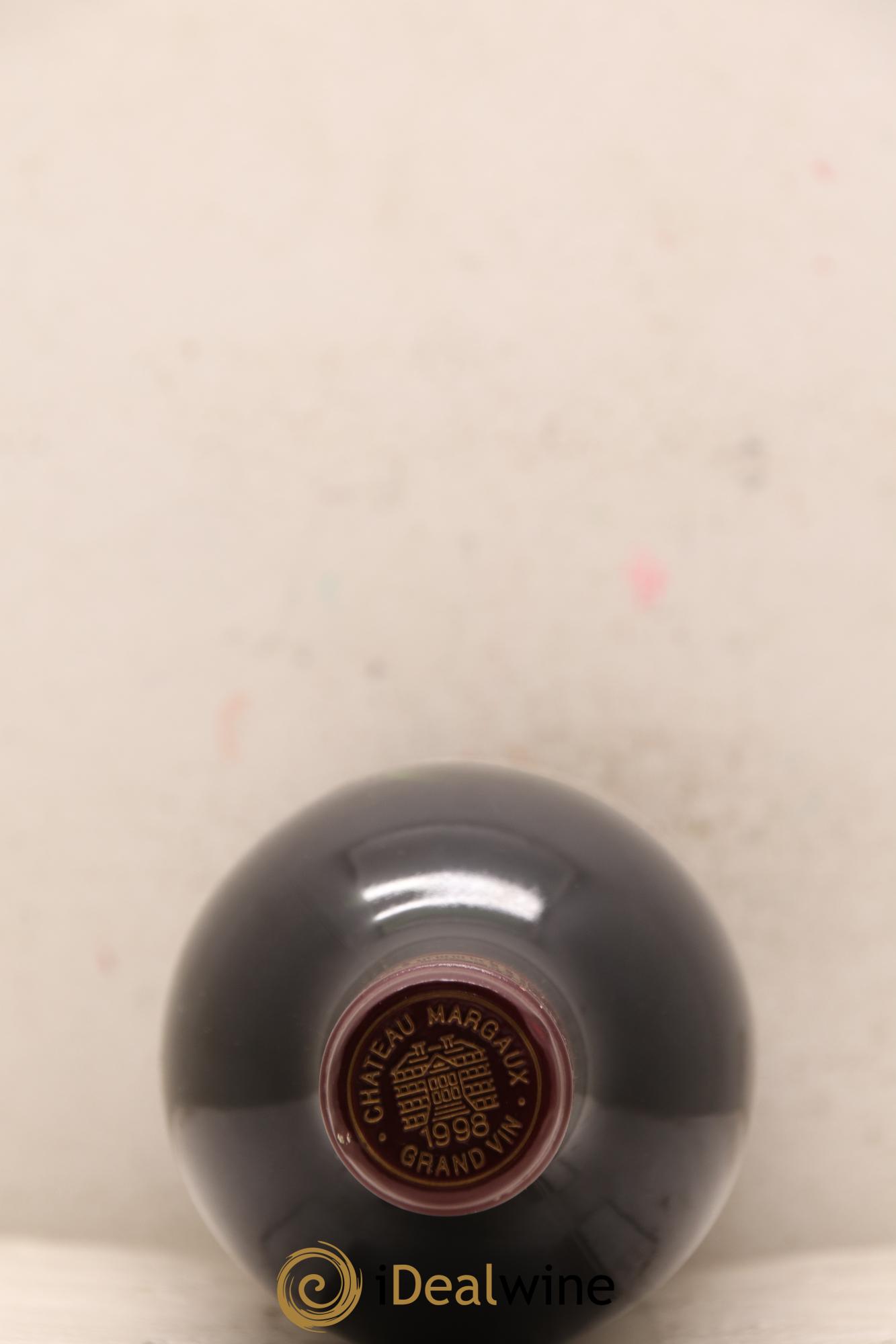 Château Margaux 1er Grand Cru Classé 1998 - Lot de 1 bouteille - 1
