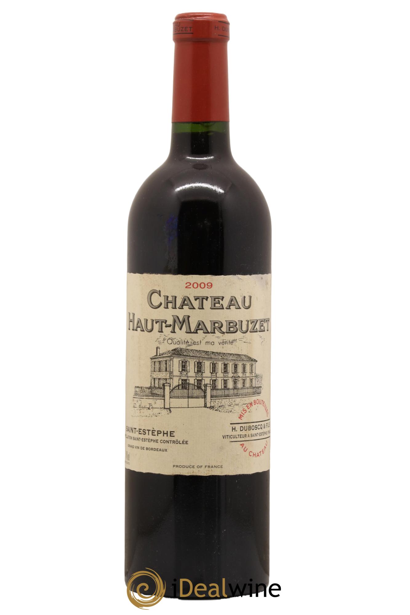 Château Haut Marbuzet 2009 - Lot de 1 bouteille - 0