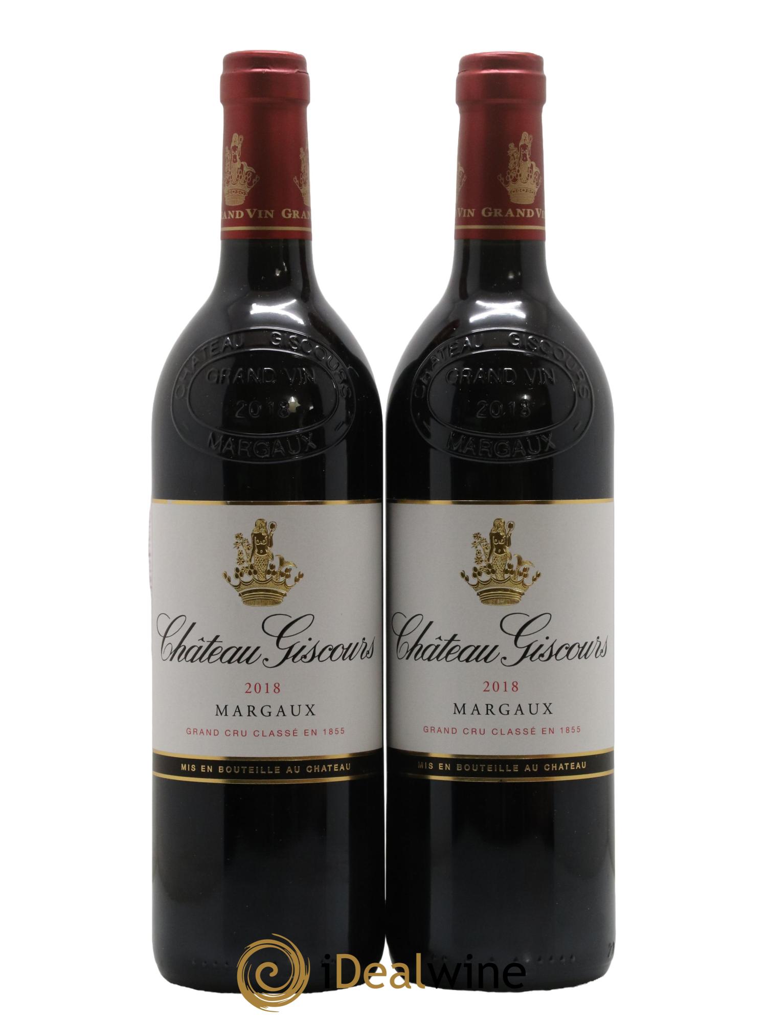 Château Giscours 3ème Grand Cru Classé 2018 - Lot de 2 bouteilles - 0