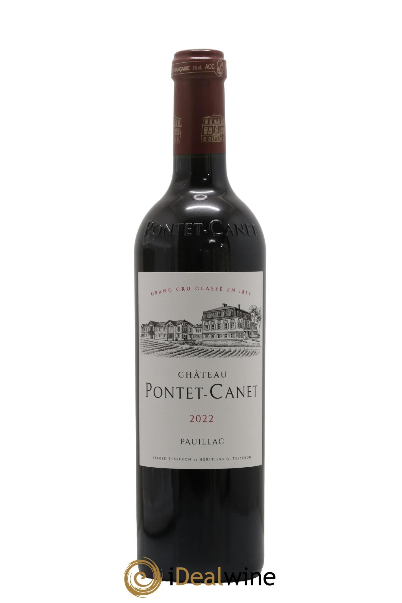 Château Pontet Canet 5ème Grand Cru Classé 2022 - Lot de 1 bouteille - 0