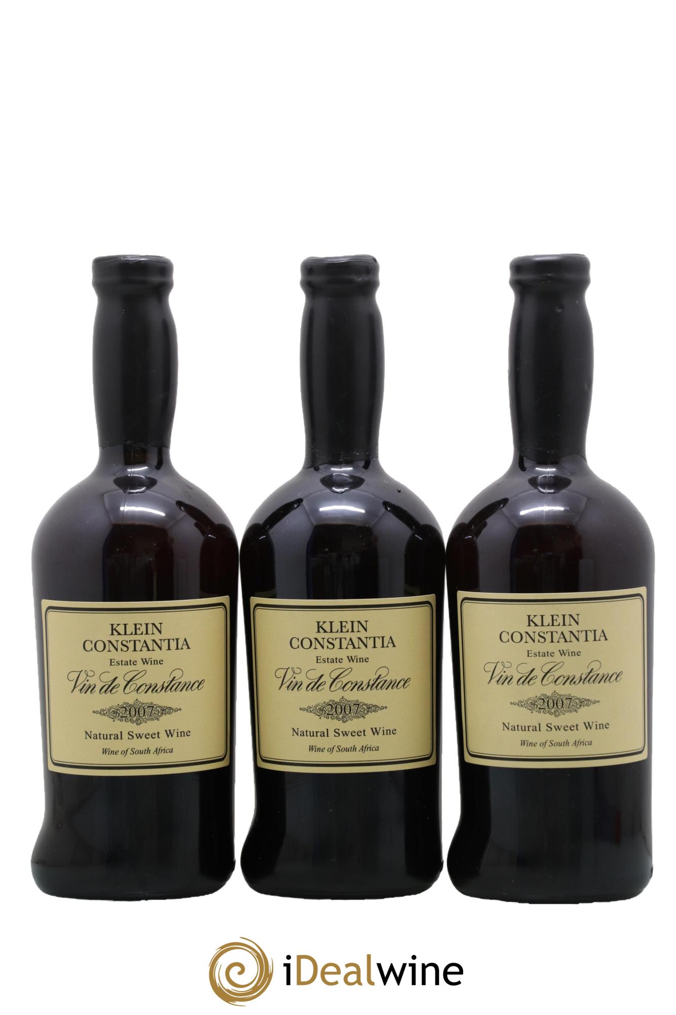 Vin de Constance Klein Constantia L. Jooste 2007 - Posten von 3 Format 50cls - 0