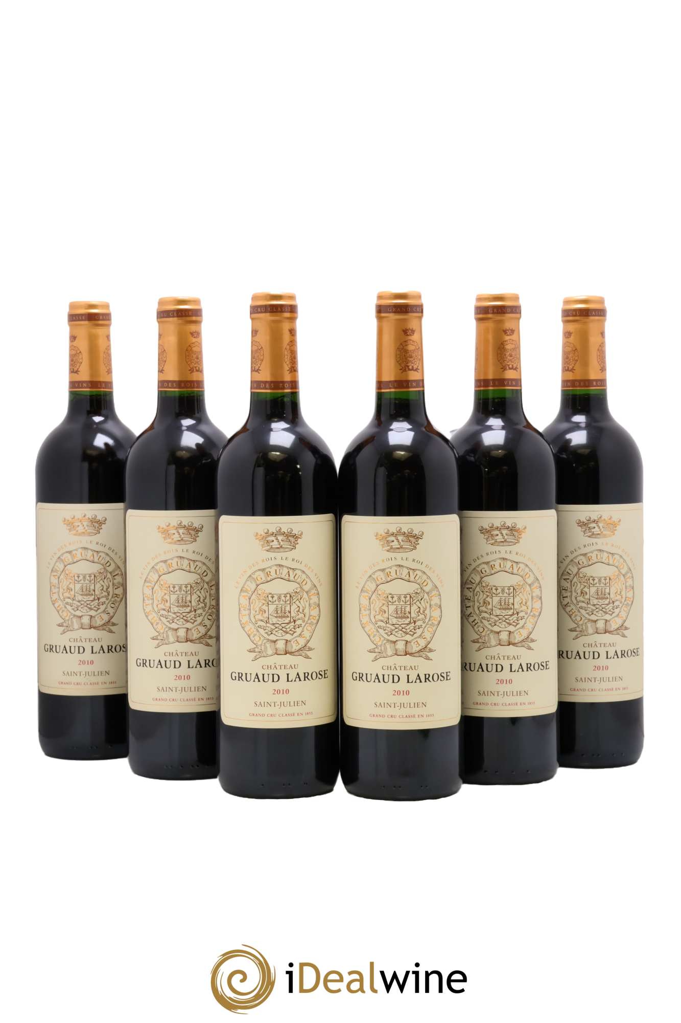 Château Gruaud Larose 2ème Grand Cru Classé 2010 - Lot of 6 bottles - 0