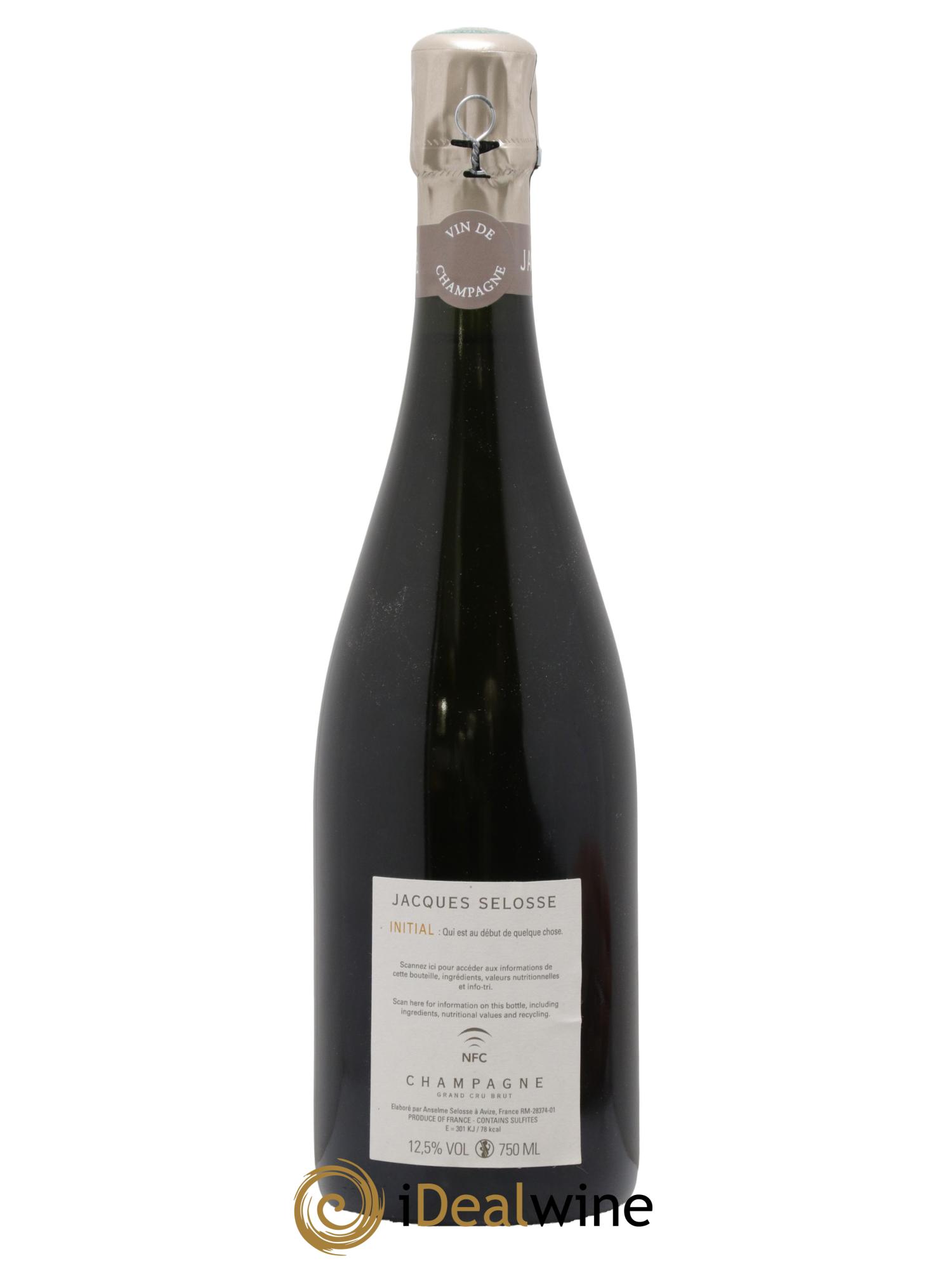 Initial Brut Jacques Selosse - Lot de 1 bouteille - 1