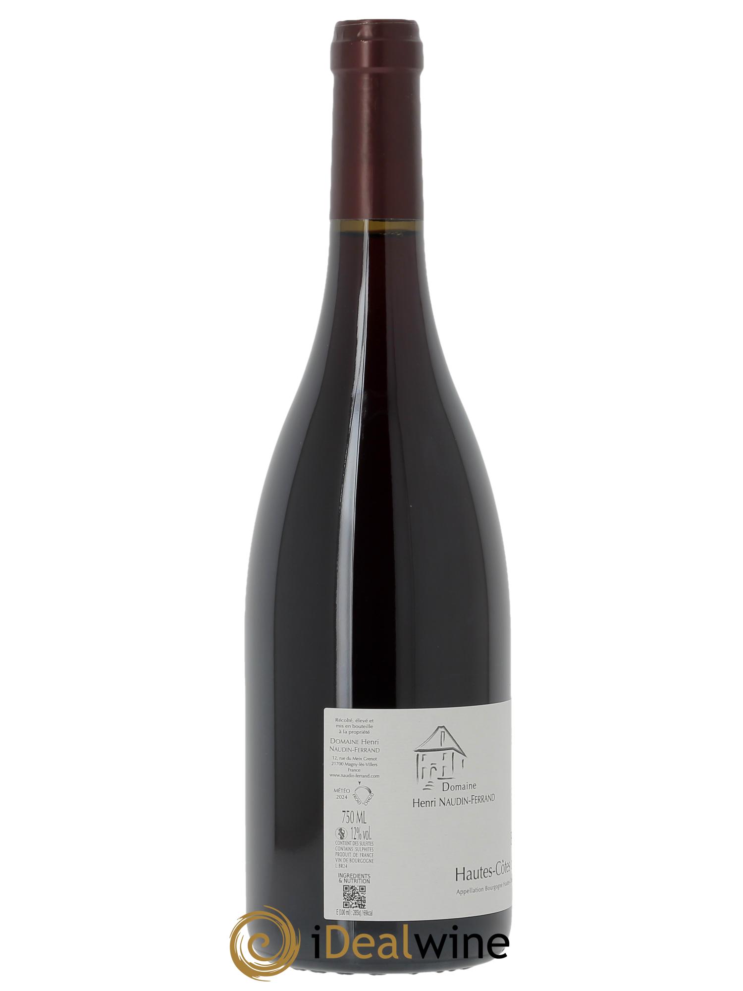 Hautes-Côtes de Beaune Naudin-Ferrand (Domaine) 2024 - Lot de 1 bouteille - 1