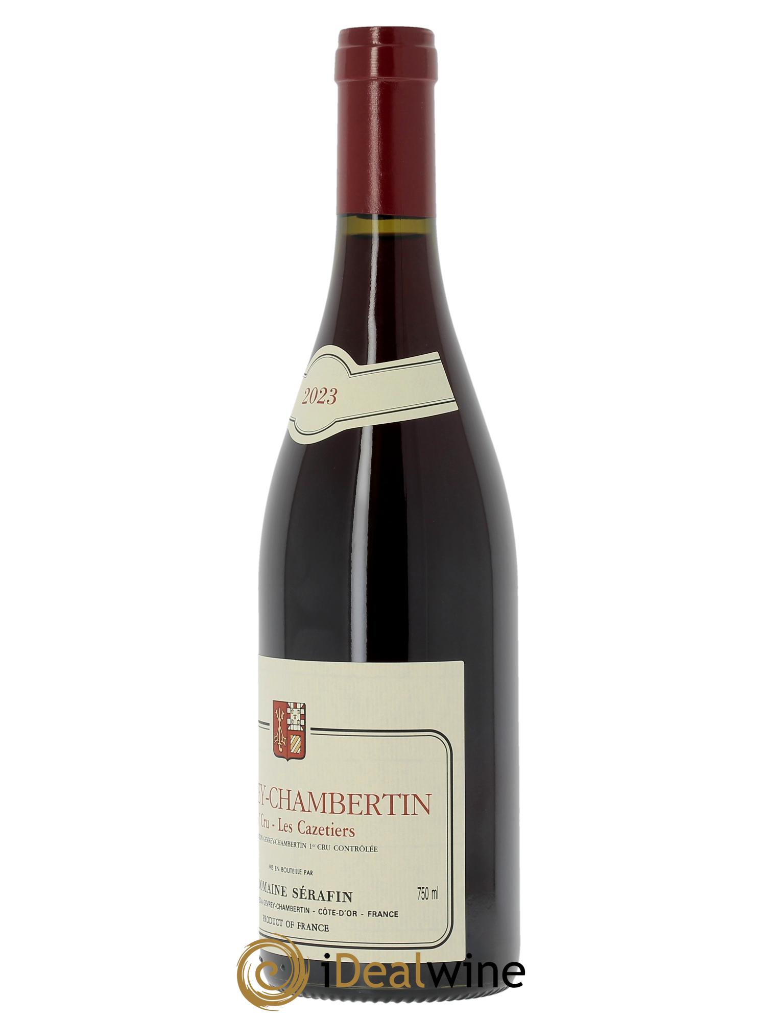 Gevrey-Chambertin 1er Cru Les Cazetiers Christian Sérafin Père et Fils  2023 - Lot de 1 bouteille - 1