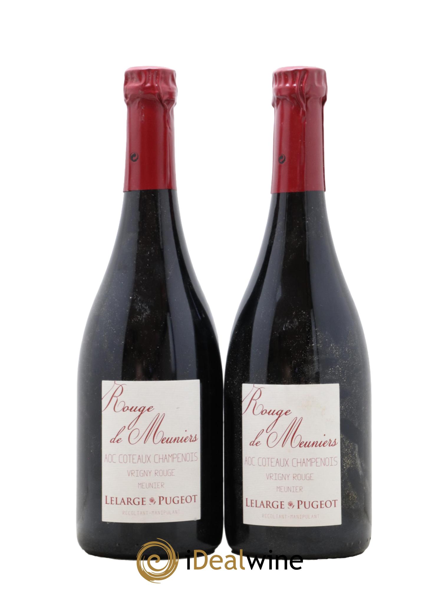 Coteaux Champenois Rouge de Meunier Lelarge Pugeot 2014 - Lot de 2 bouteilles - 0