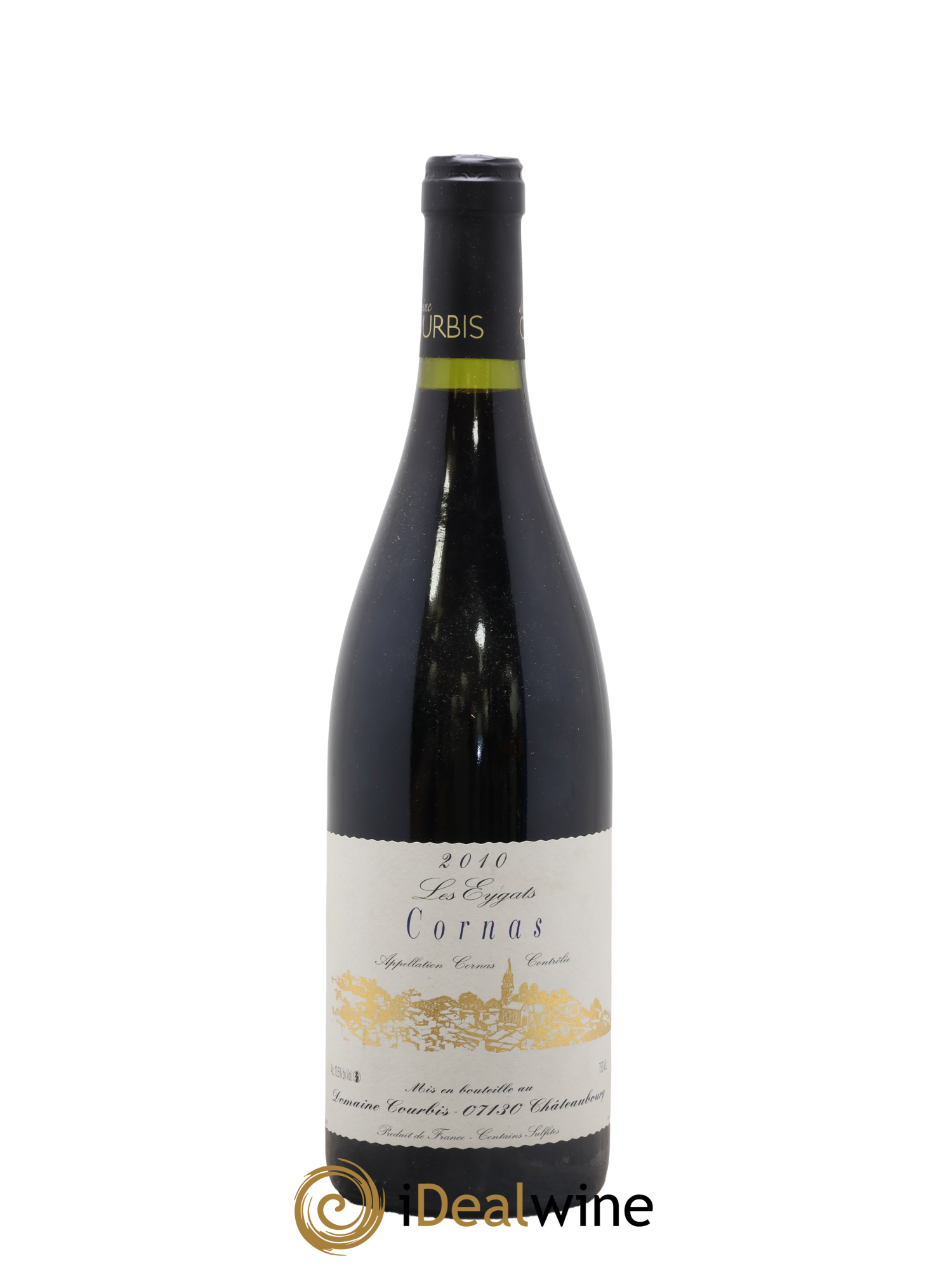 Cornas Les Eygats Courbis 2010 - Lot de 1 bouteille - 0