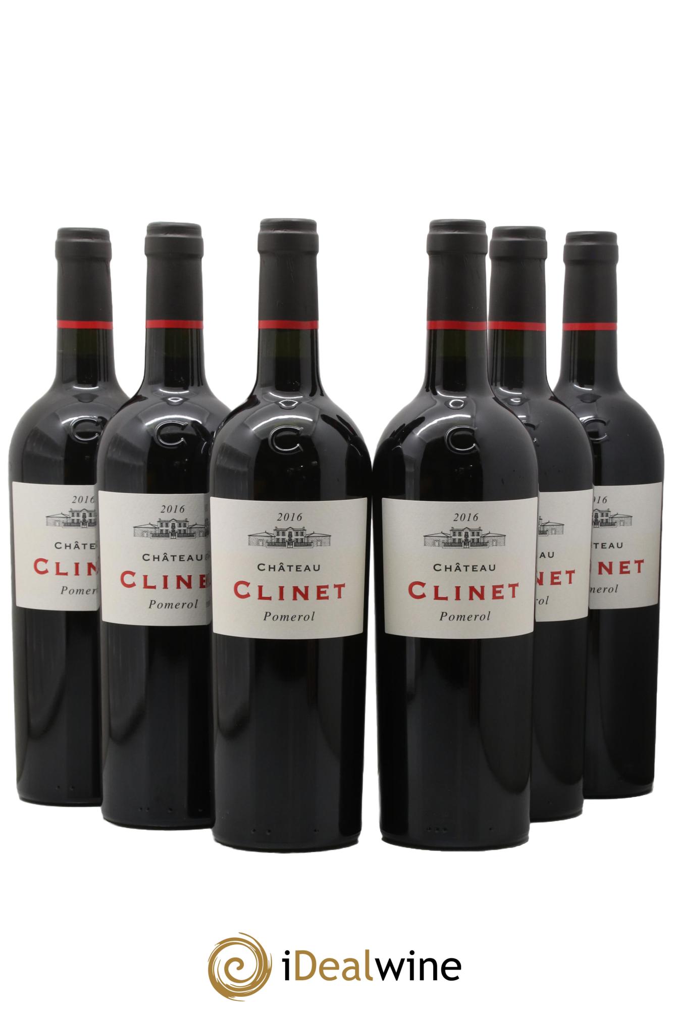 Château Clinet 2016 - Lot of 6 bottles - 0