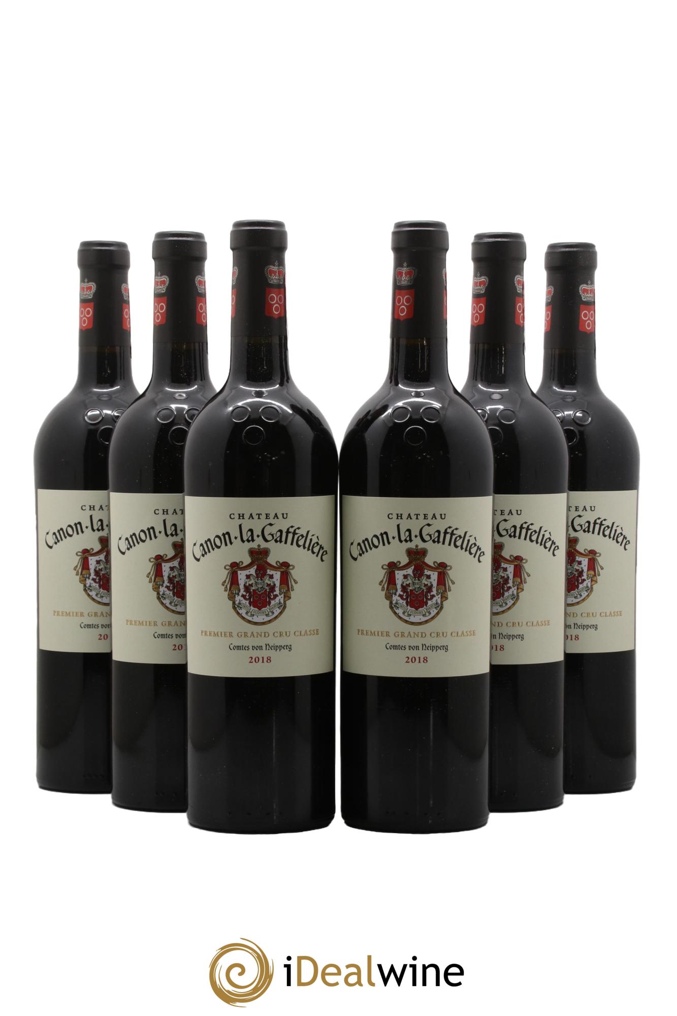 Château Canon la Gaffelière 1er Grand Cru Classé B 2018 - Lot of 6 bottles - 0