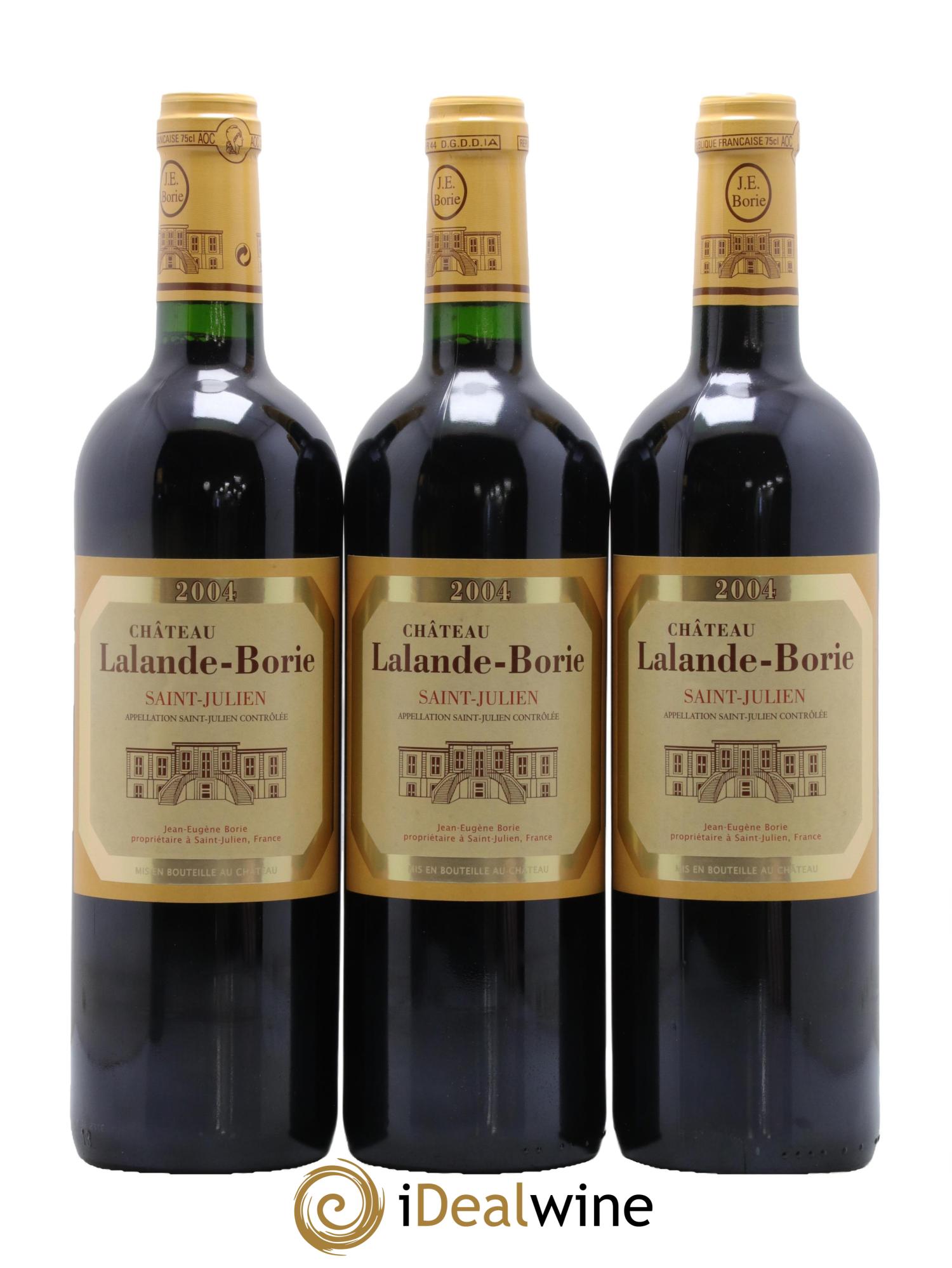 Château Lalande Borie 2004 - Lot de 12 bouteilles - 2