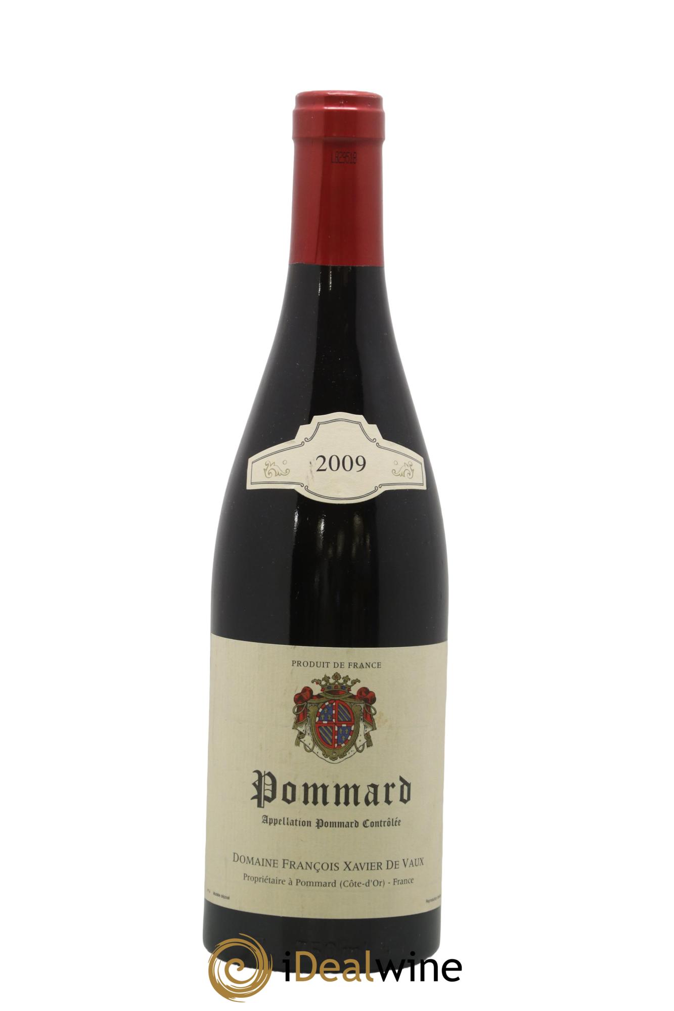 Pommard François-Xaver De Vaux 2009 - Lot of 1 bottle - 0