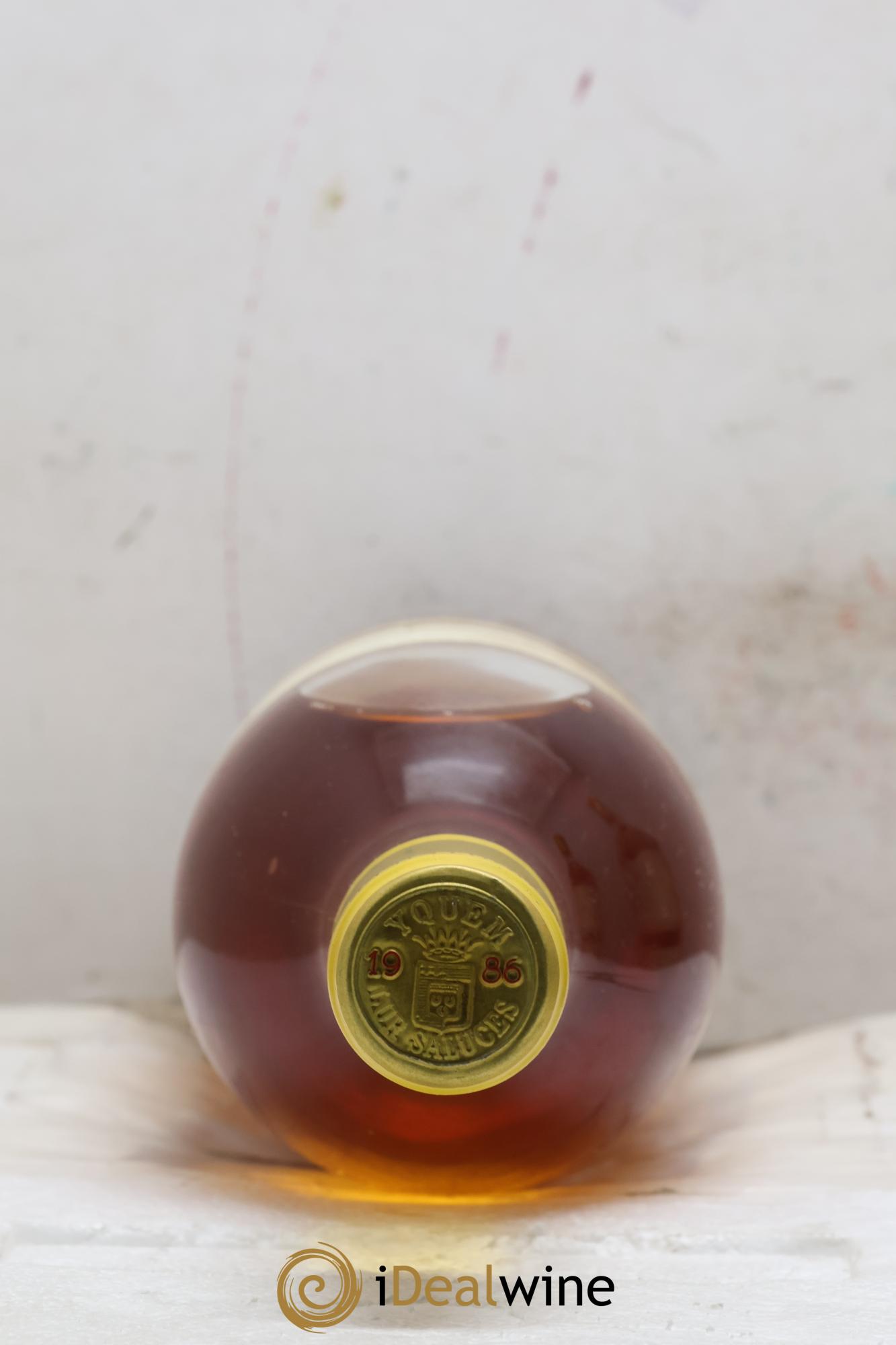 Château d' Yquem 1er Cru Classé Supérieur 1986 - Lotto di 3 bottiglie - 1