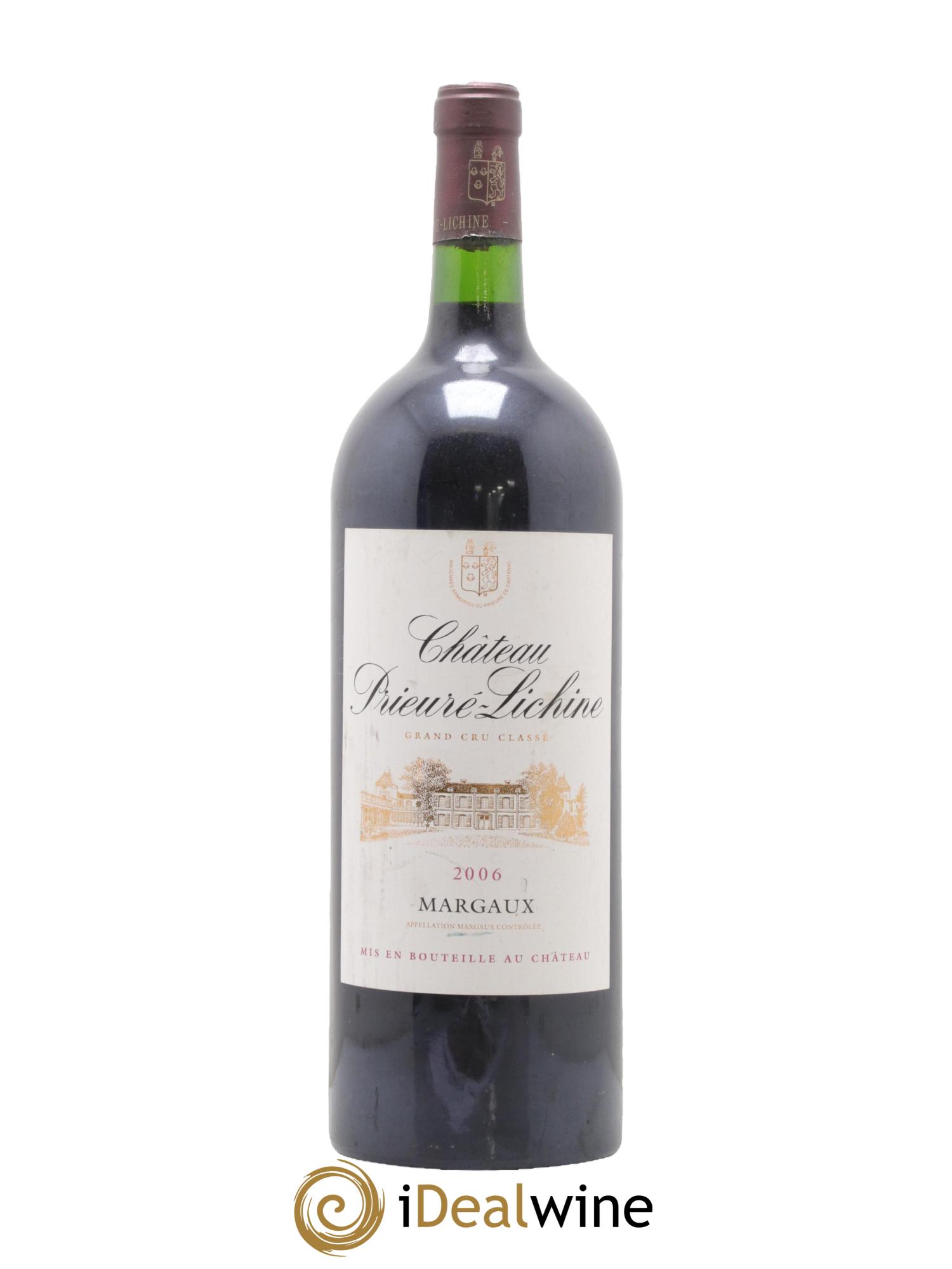 Château Prieuré Lichine 4ème Grand Cru Classé 2006 - Lot de 1 magnum - 0