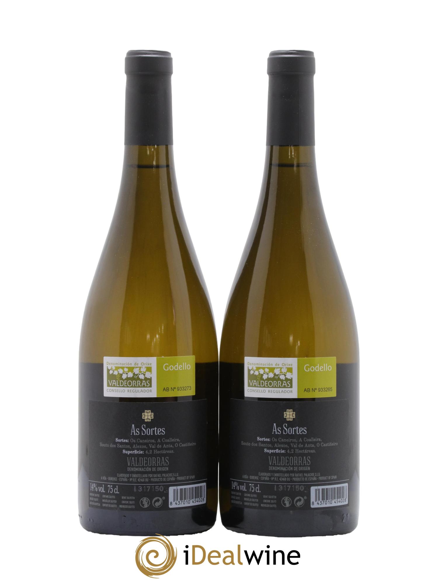 Valdeorras As Sortes Val Do Bibei R Palacios 2016 - Lot of 2 bottles - 1