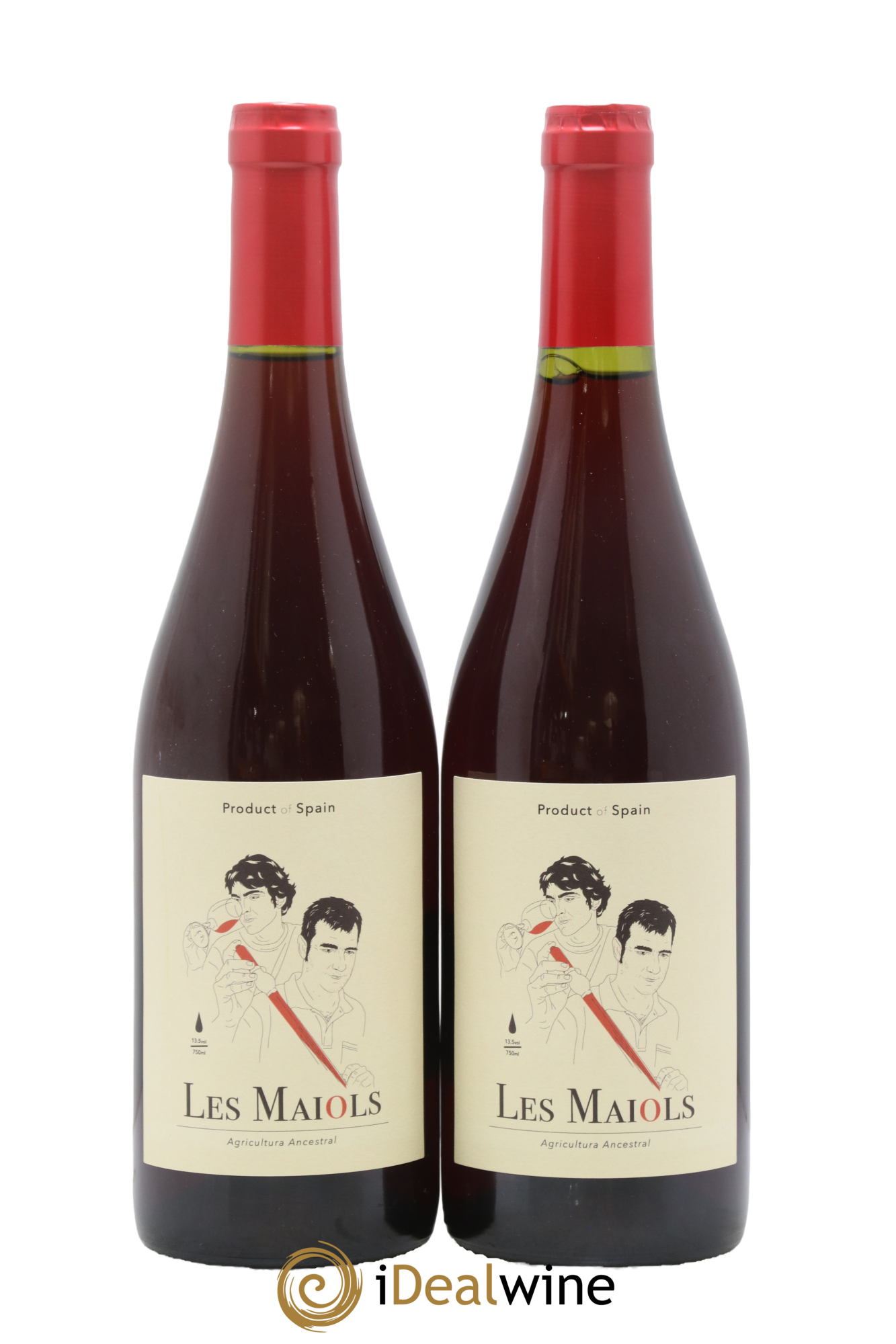 Viño de España Celler Joan d'Anguera Les Maiols 2023 - Lot de 2 bouteilles - 0