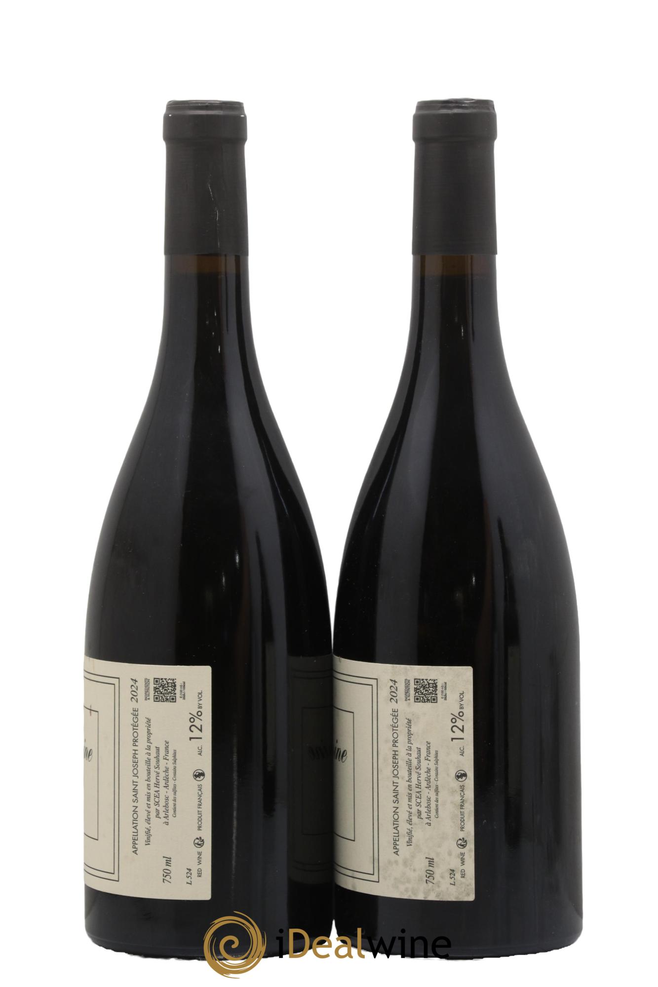 Saint-Joseph Sainte Epine Hervé Souhaut - Domaine Romaneaux-Destezet 2024 - Lot of 2 bottles - 1