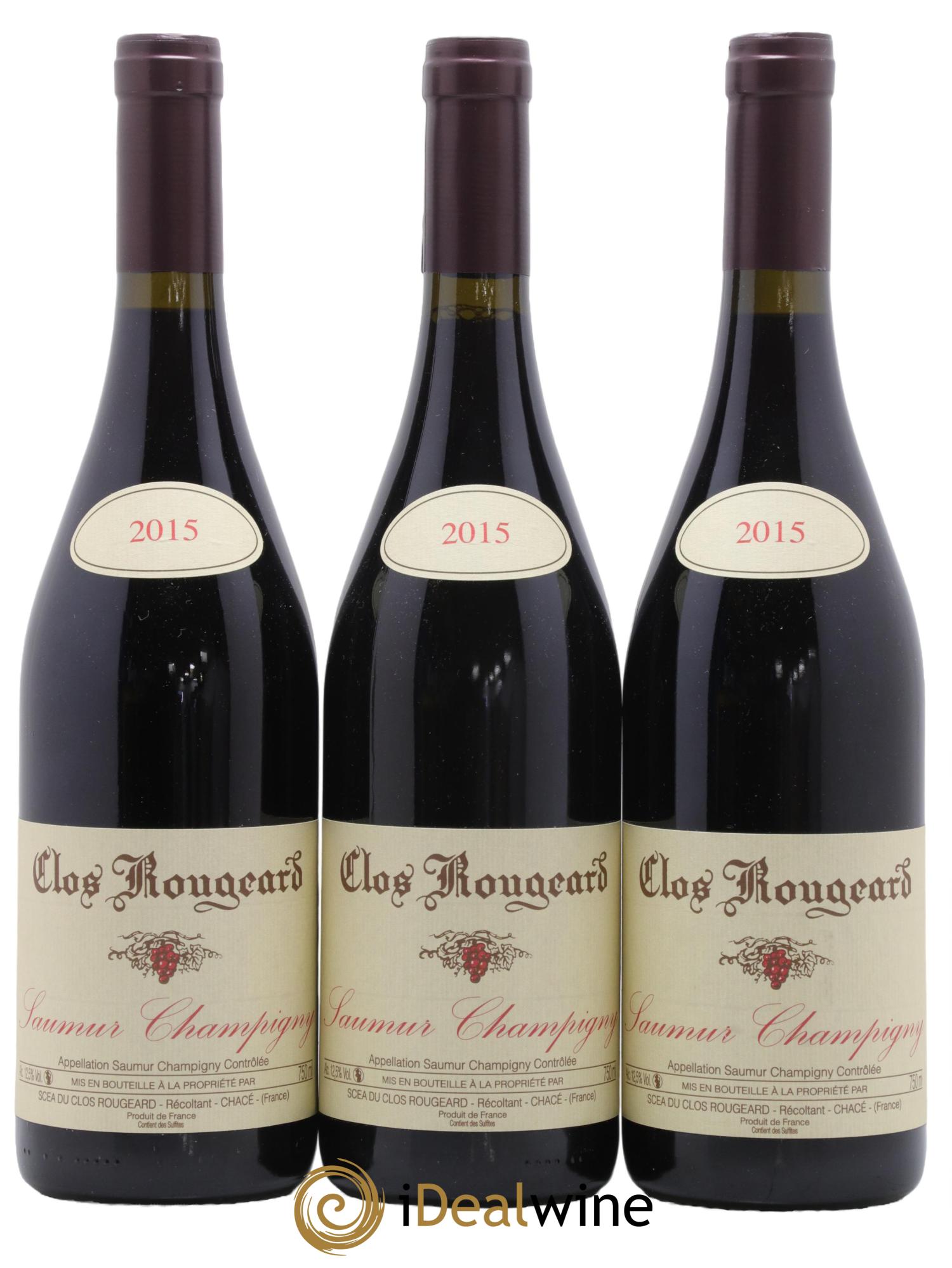 Saumur-Champigny Clos Rougeard 2015 - Posten von 3 Flaschen - 0