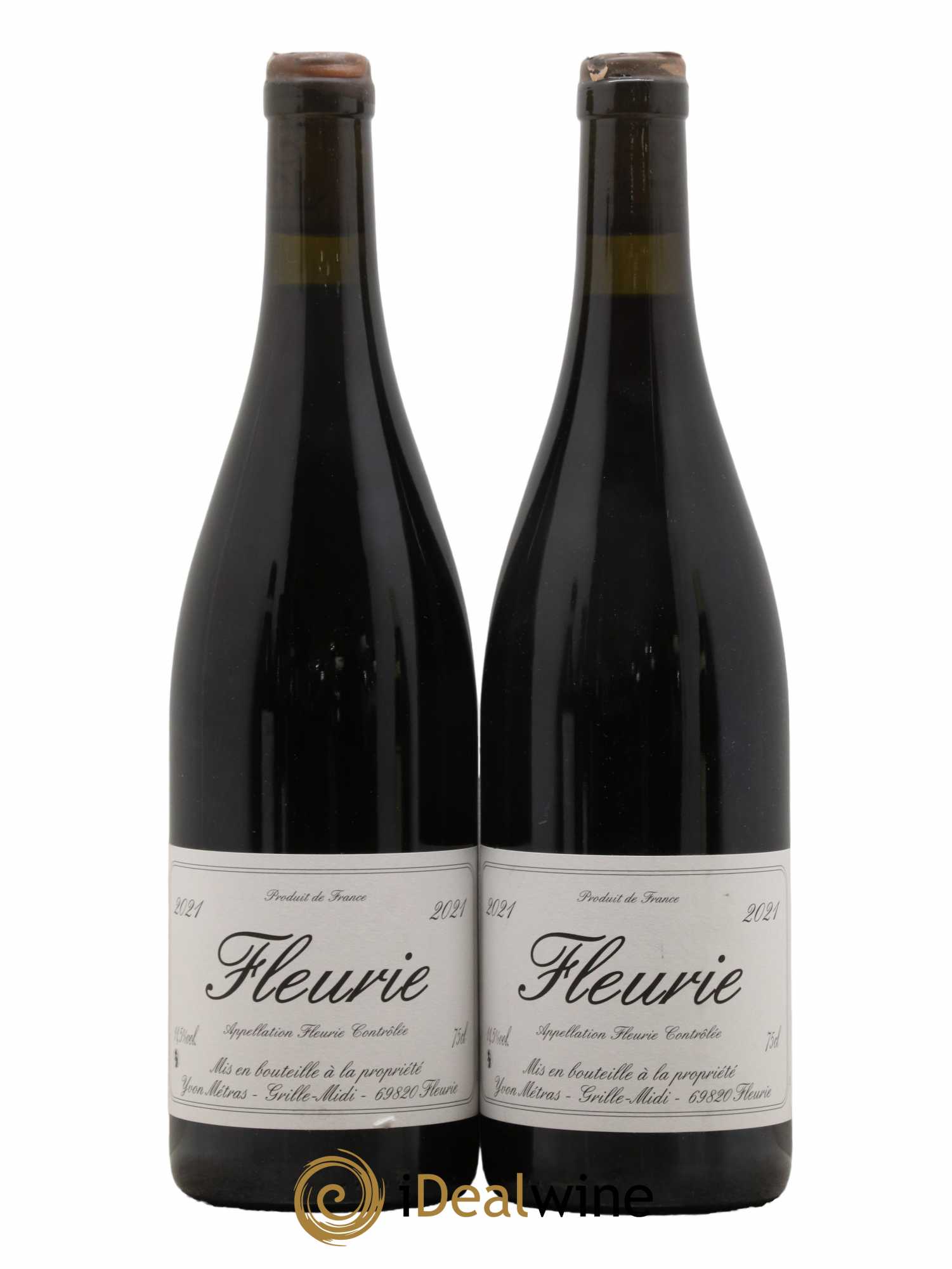 Fleurie Yvon Métras 2021 - Lot de 2 bouteilles - 0
