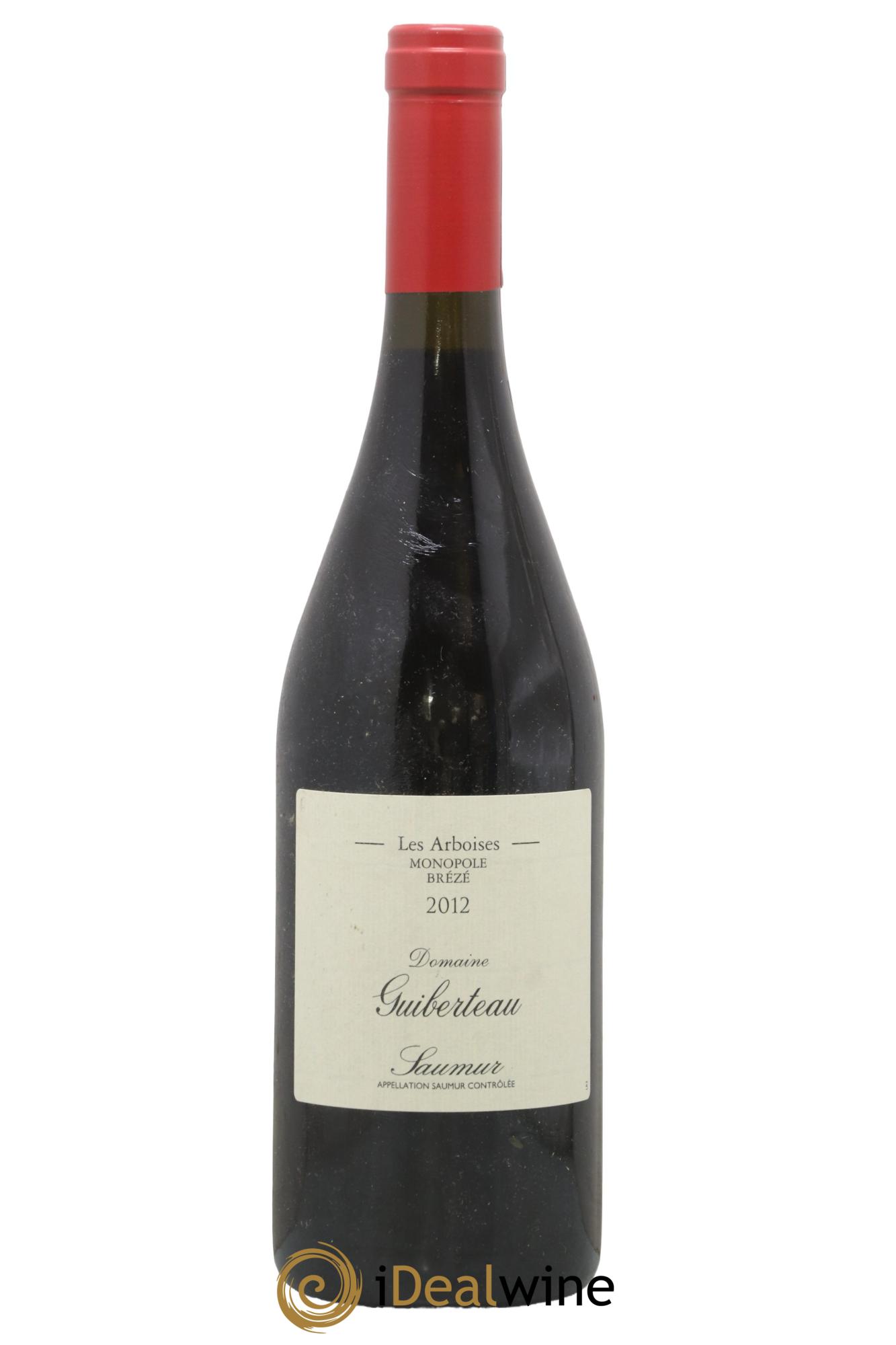 Saumur Les Arboises Domaine Guiberteau 2012 - Posten von 1 Flasche - 0