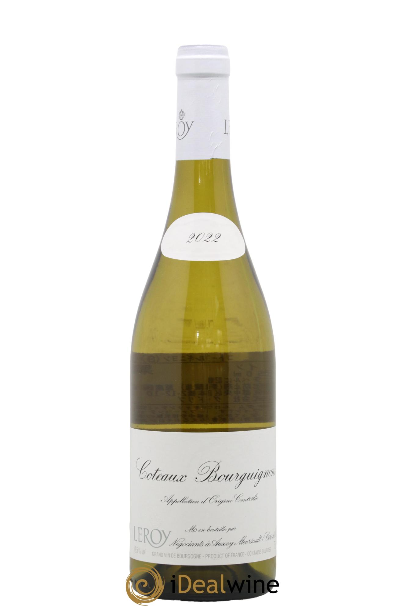 Côteaux bourguignons Leroy SA 2022 - Lot de 1 bouteille - 0