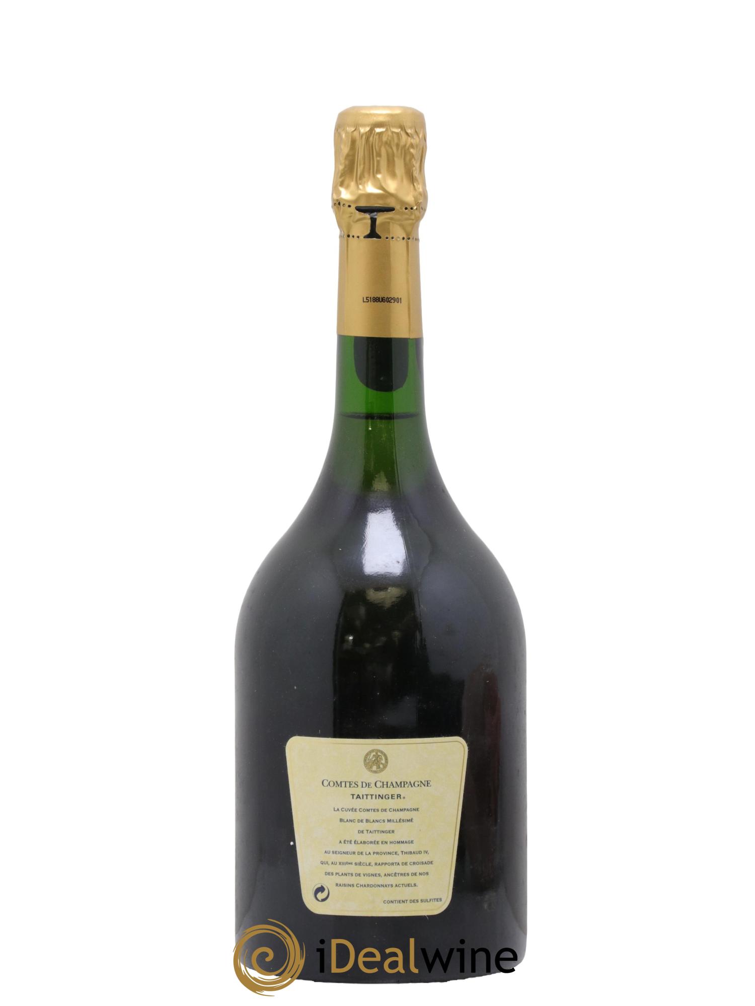 Comtes de Champagne Taittinger 1995 - Lot de 1 bouteille - 1
