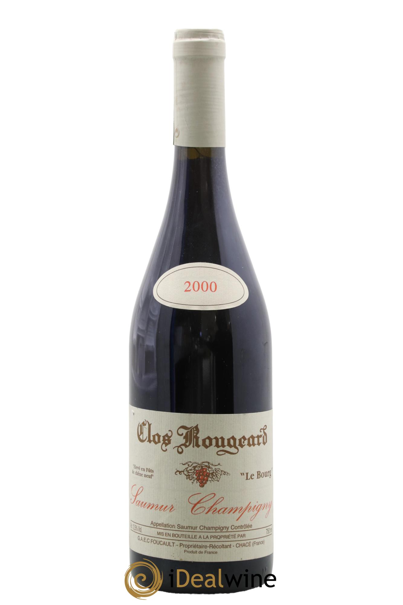 Saumur-Champigny Le Bourg Clos Rougeard 2000 - Posten von 1 Flasche - 0