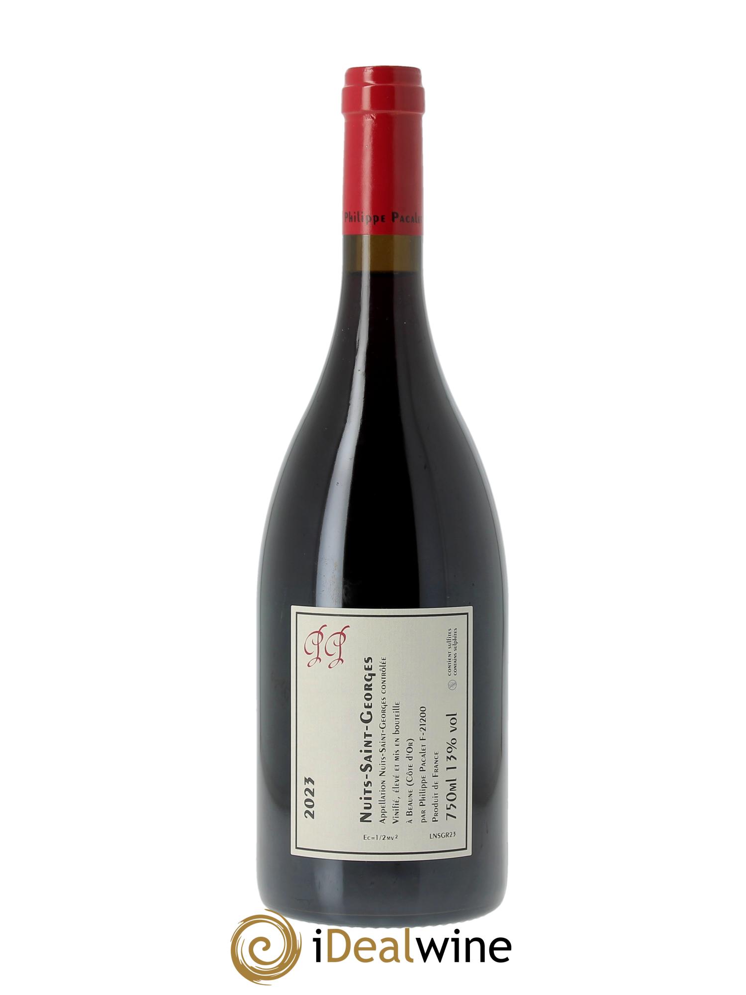 Nuits-Saint-Georges Philippe Pacalet  2023 - Lot de 1 bouteille - 1