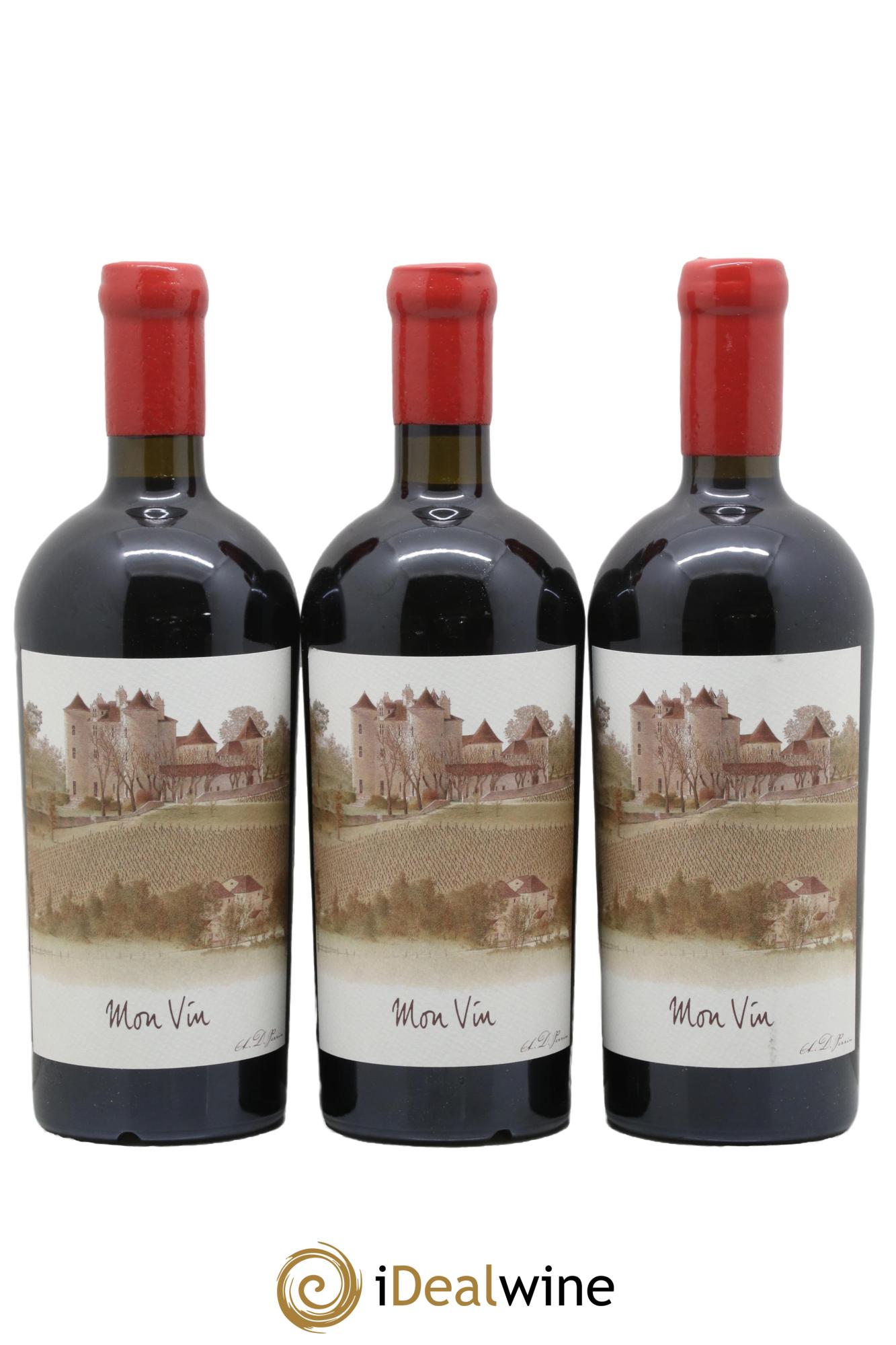 Cahors Mon Vin A. D. Perrin 2014 - Lot de 3 bouteilles - 0