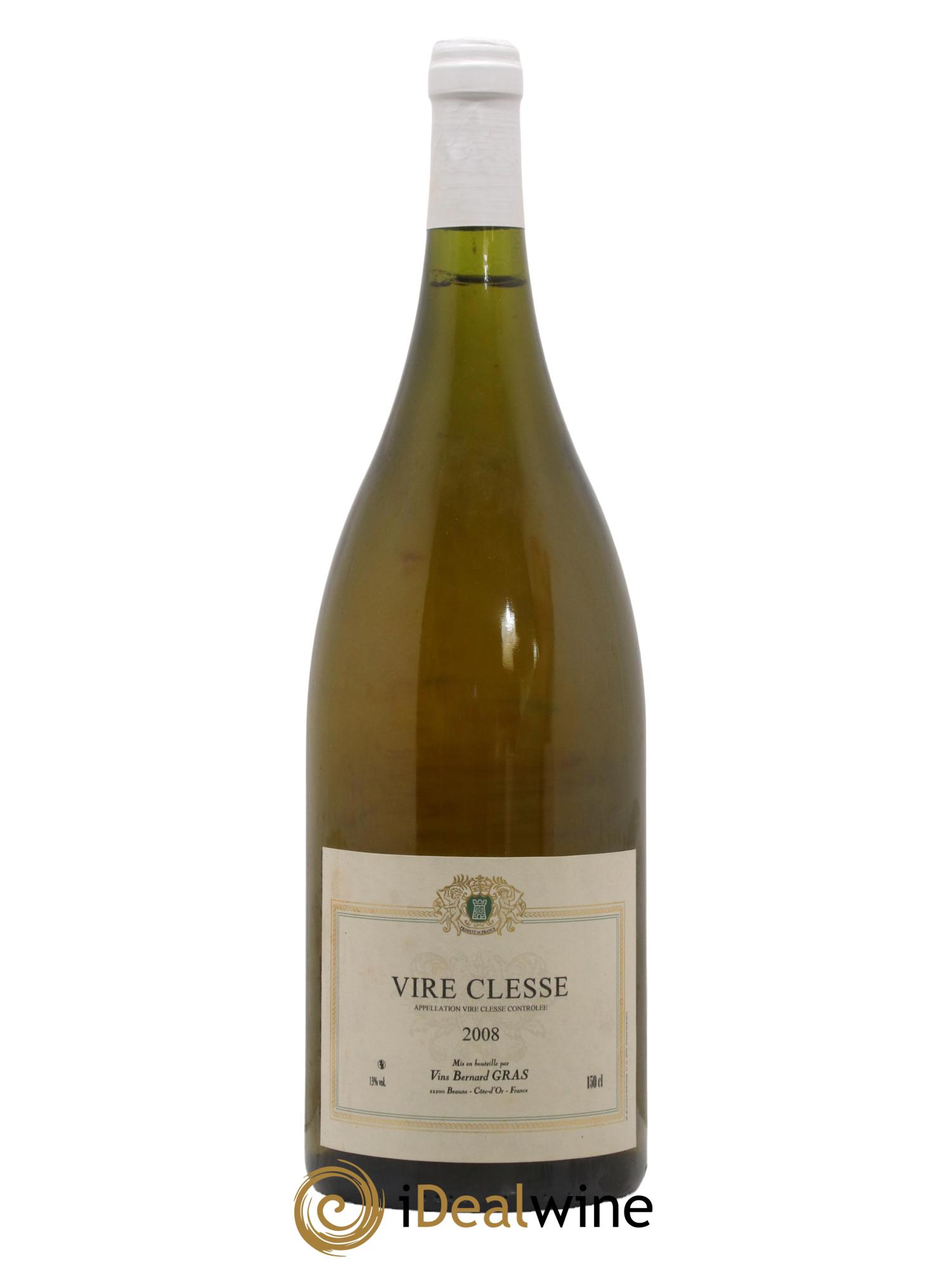 Viré-Clessé Bernard Gras 2008 - Lot de 1 magnum - 0