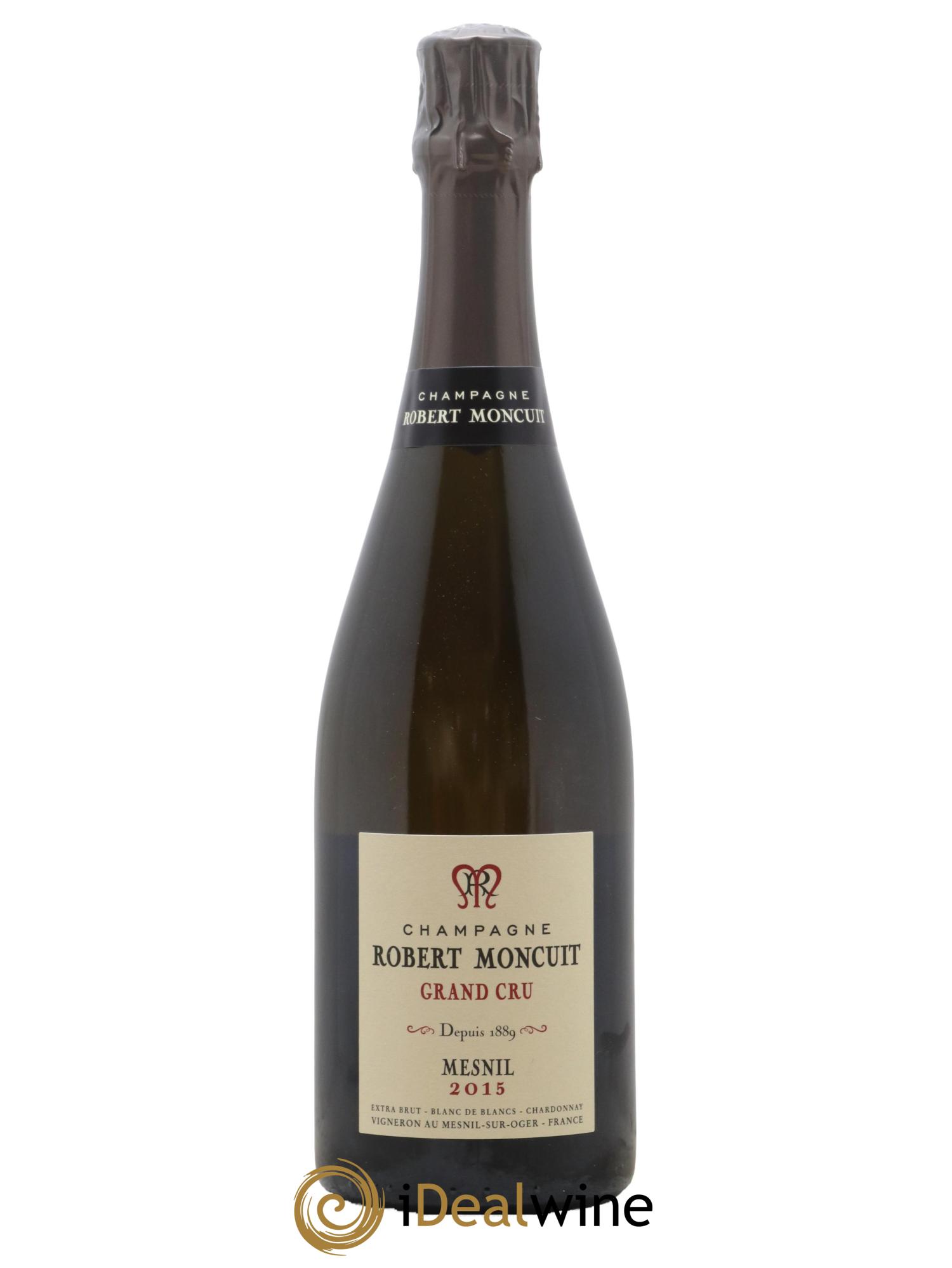 Coteaux Champenois Le Mesnil sur Oger Robert Moncuit 2015 - Lot de 1 bouteille - 0