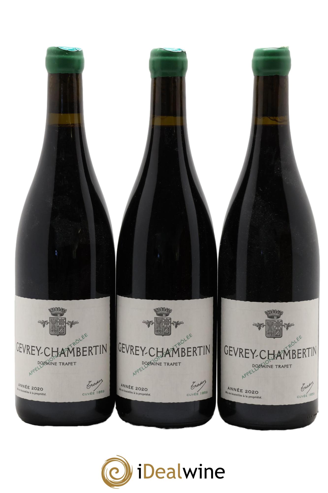 Gevrey-Chambertin Cuvée 1859 Domaine Trapet 2020 - Posten von 3 Flaschen - 0