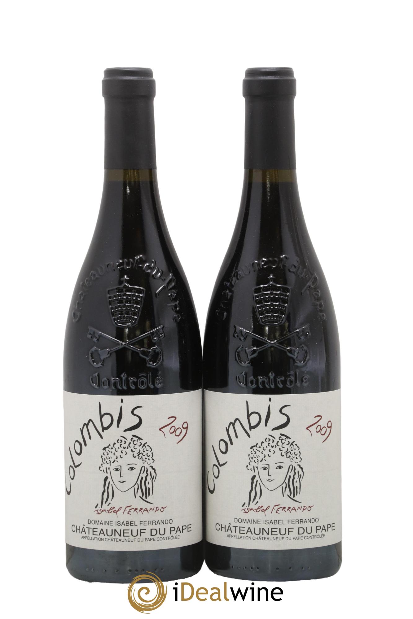 Châteauneuf-du-Pape Colombis Domaine Saint-Préfert 2009 - Lot de 2 bouteilles - 0