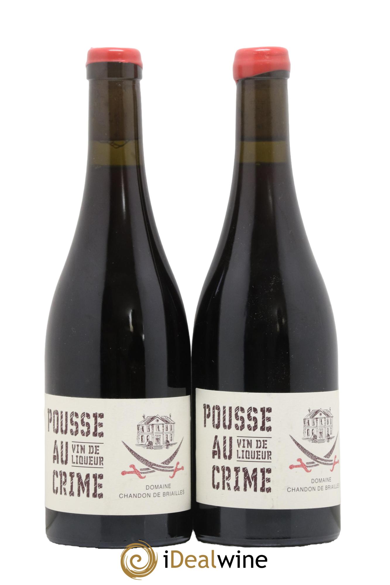 Divers Vin de Liqueur Pousse au Crime Chandon de Briailles - Lot de 2 format 50cls - 0
