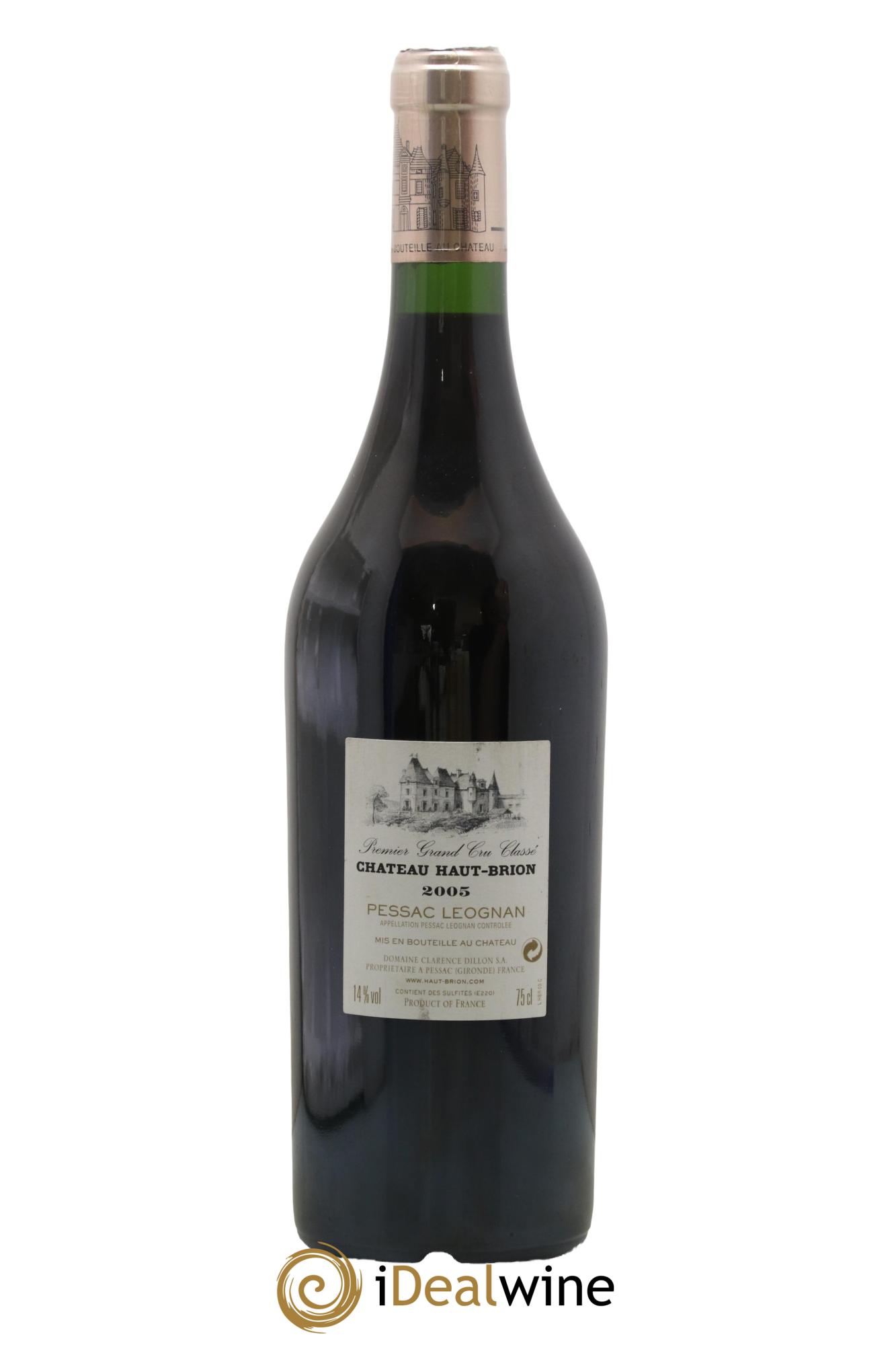 Château Haut Brion 1er Grand Cru Classé 2005 - Posten von 1 Flasche - 1