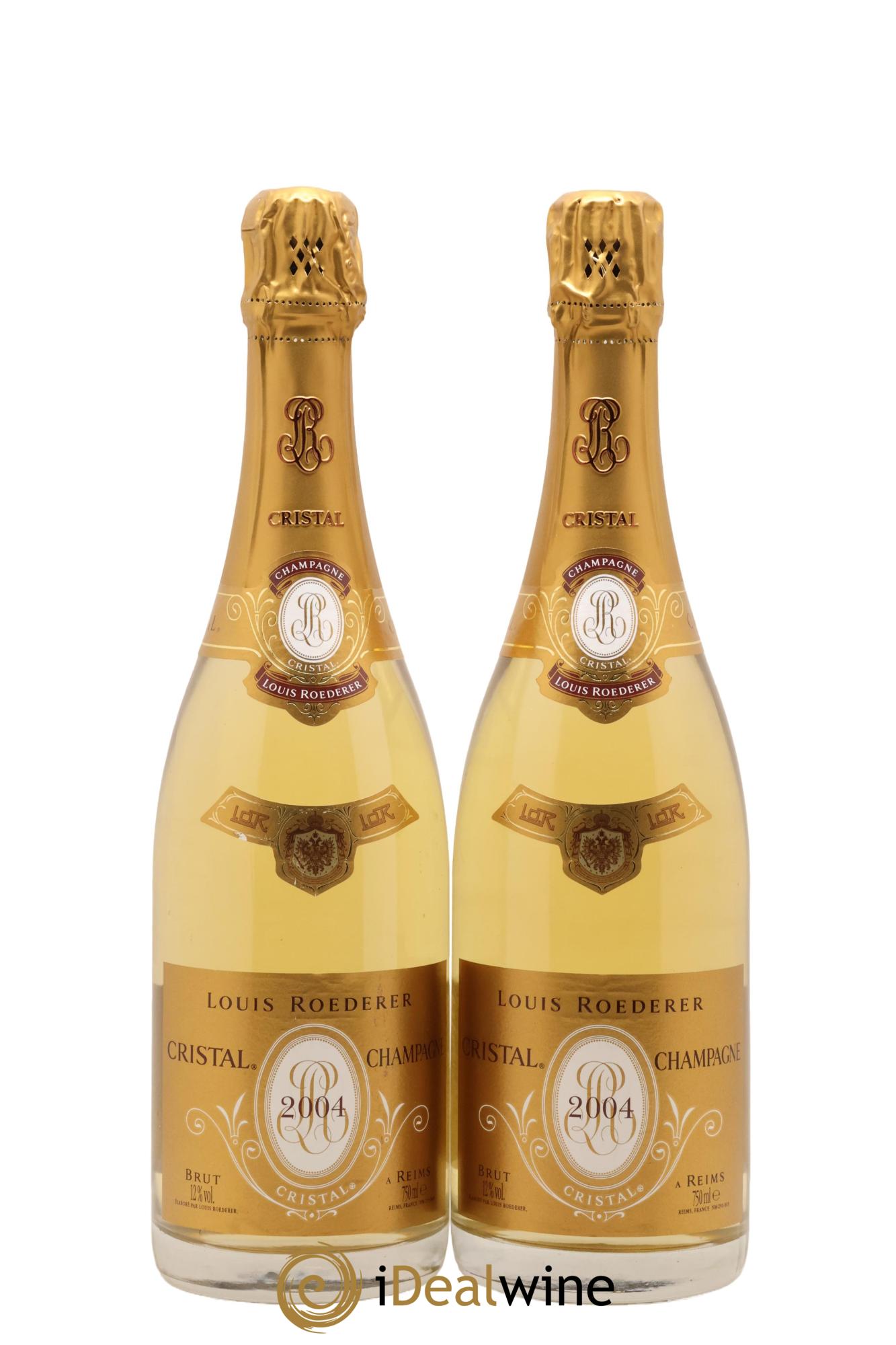 Cristal Louis Roederer 2004 - Lot de 2 bouteilles - 1