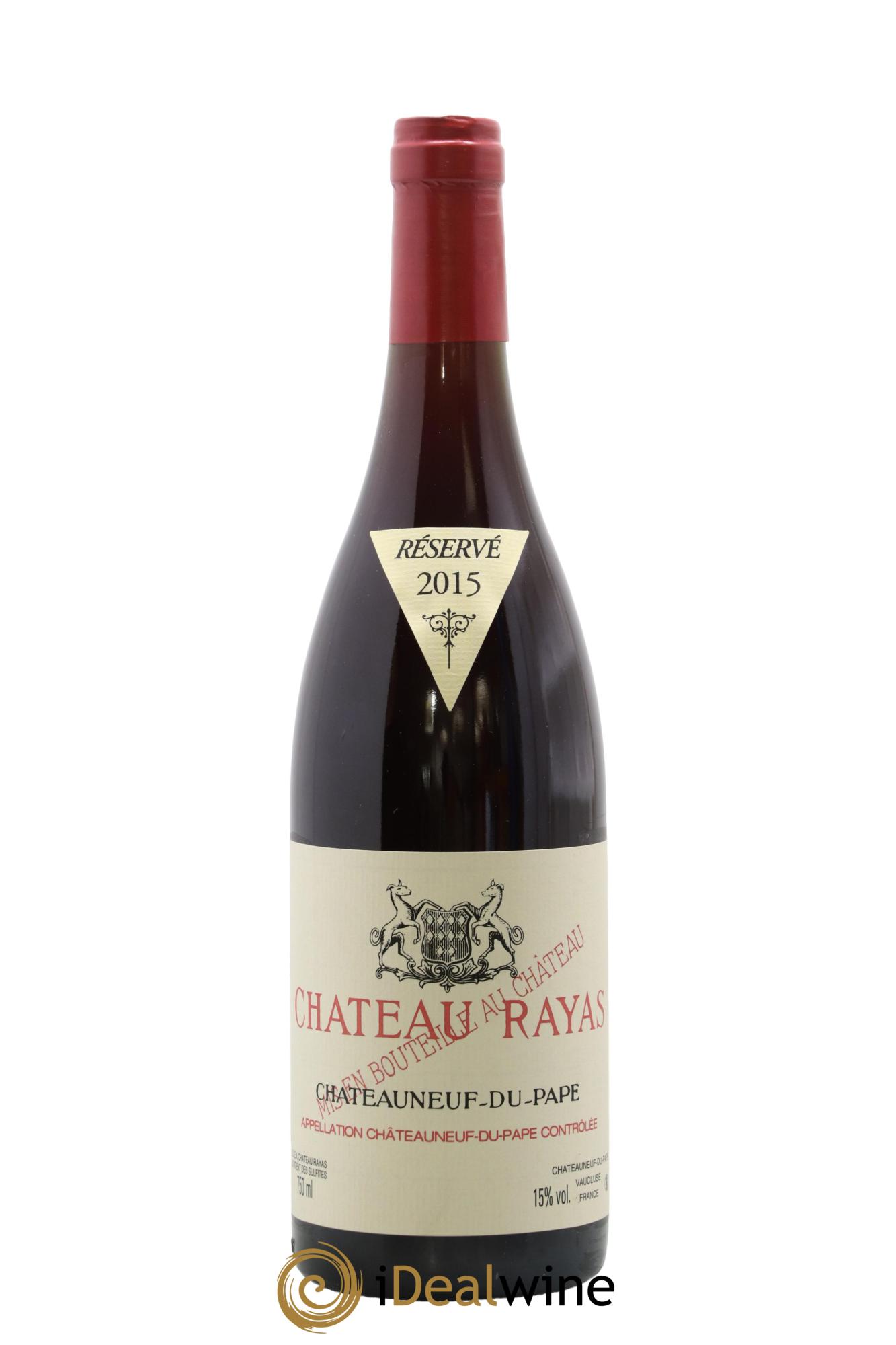 Châteauneuf-du-Pape Château Rayas Emmanuel Reynaud 2015 - Lot of 1 bottle - 0