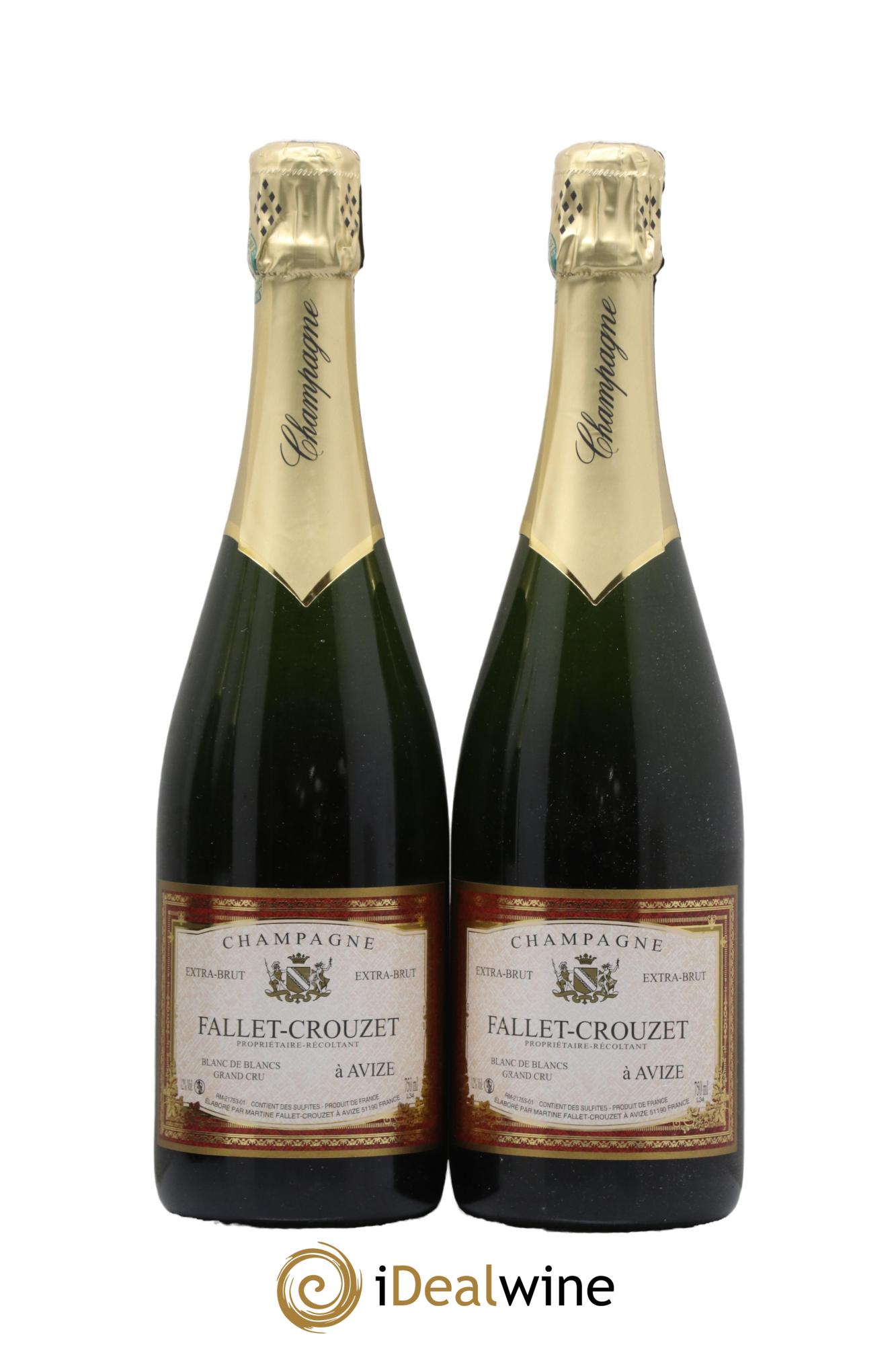Blanc de Blancs Fallet-Crouzet - Posten von 2 Flaschen - 0