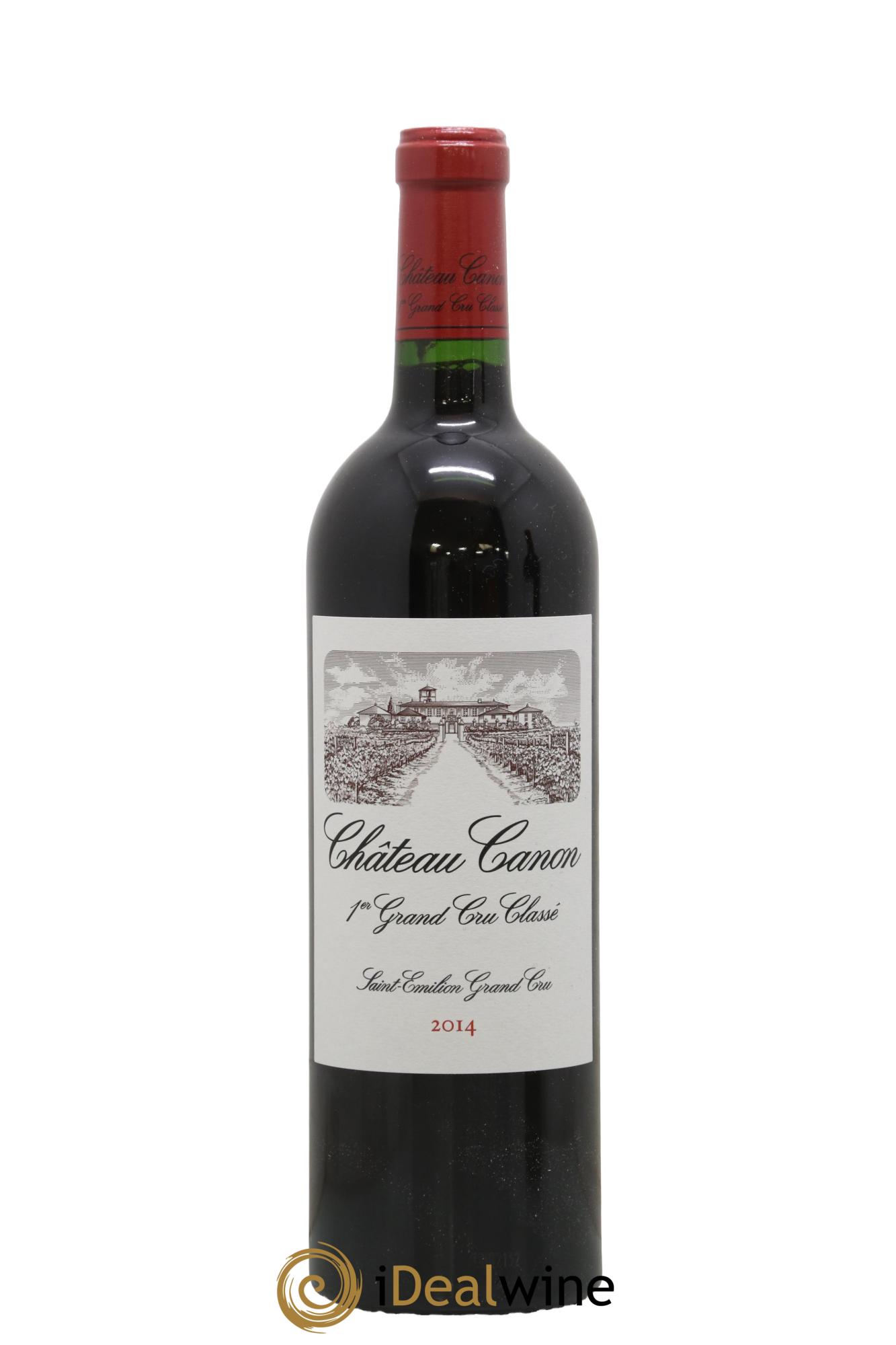 Château Canon 1er Grand Cru Classé B 2014 - Lot de 1 bouteille - 0