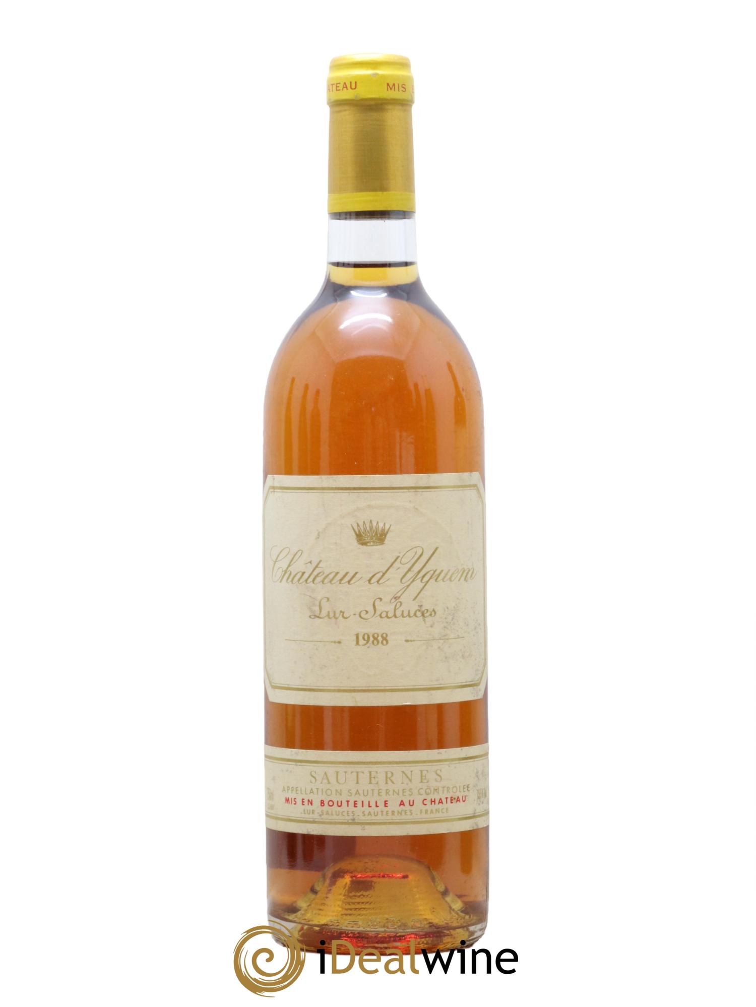 Château d' Yquem 1er Cru Classé Supérieur 1988 - Lotto di 1 bottiglia - 0