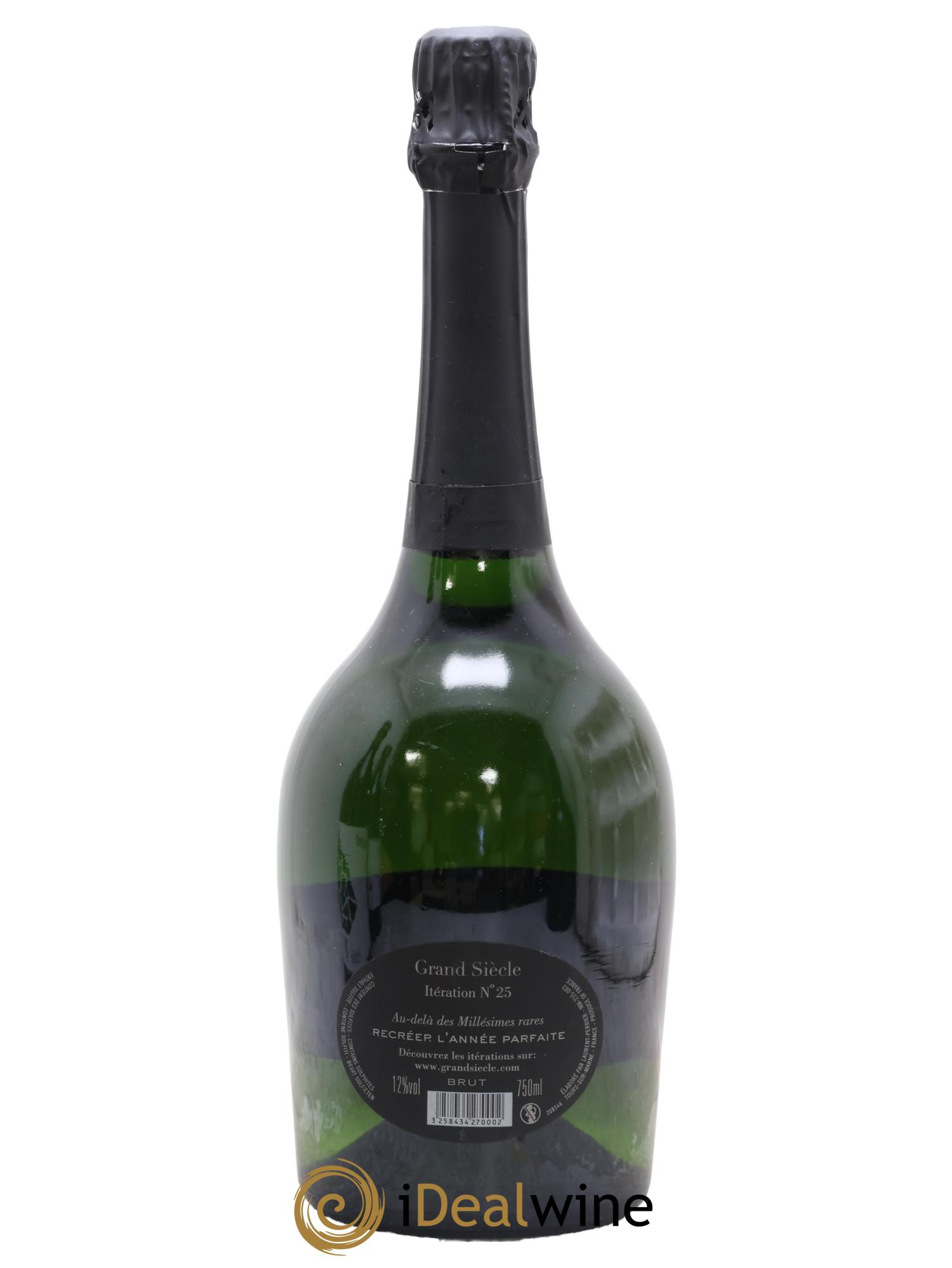 Grand Siècle Itération 25 Laurent Perrier - Posten von 1 Flasche - 1