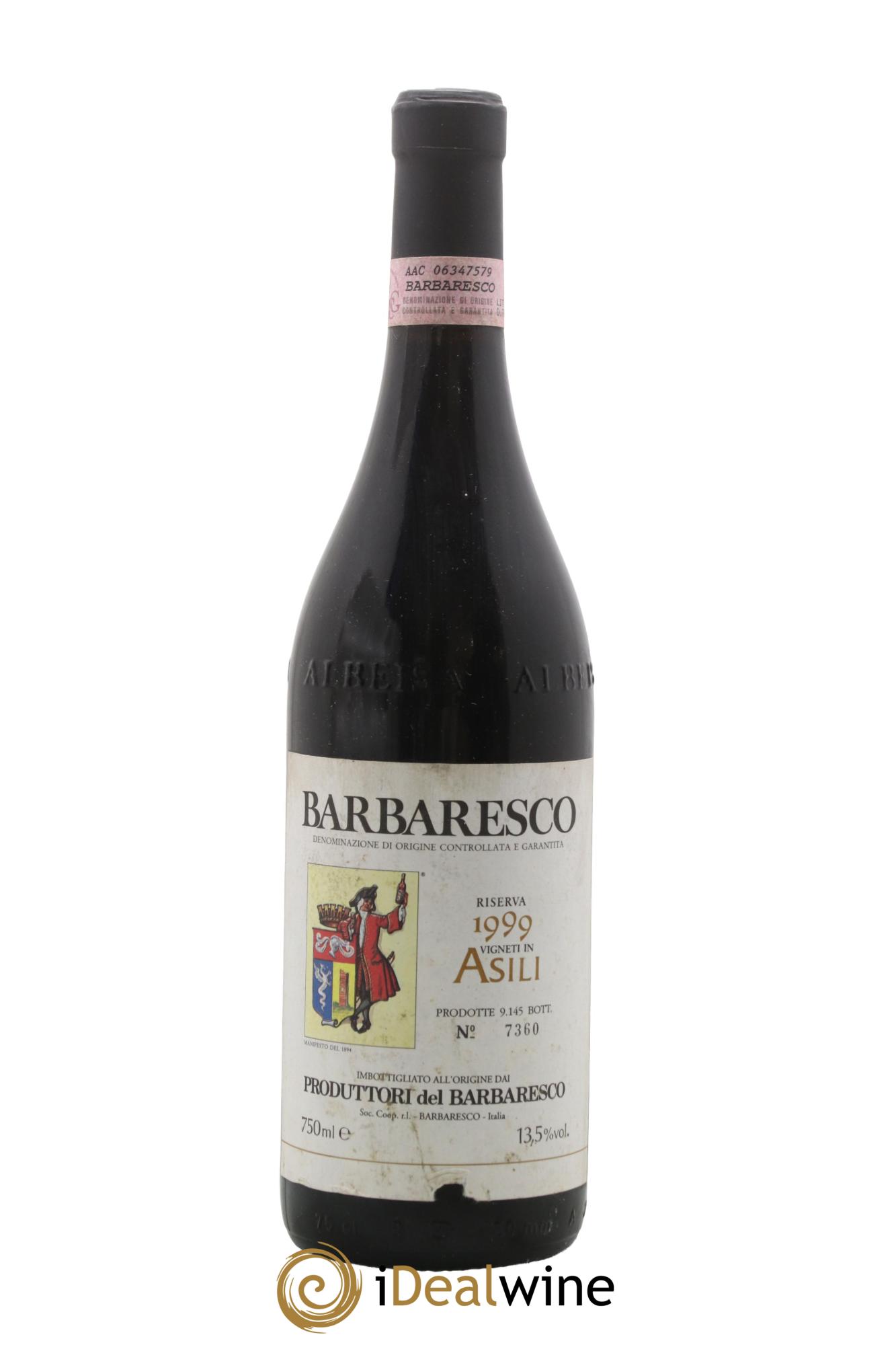 Barbaresco DOCG Asili Produttori del Barbaresco 1999 - Lot of 1 bottle - 0