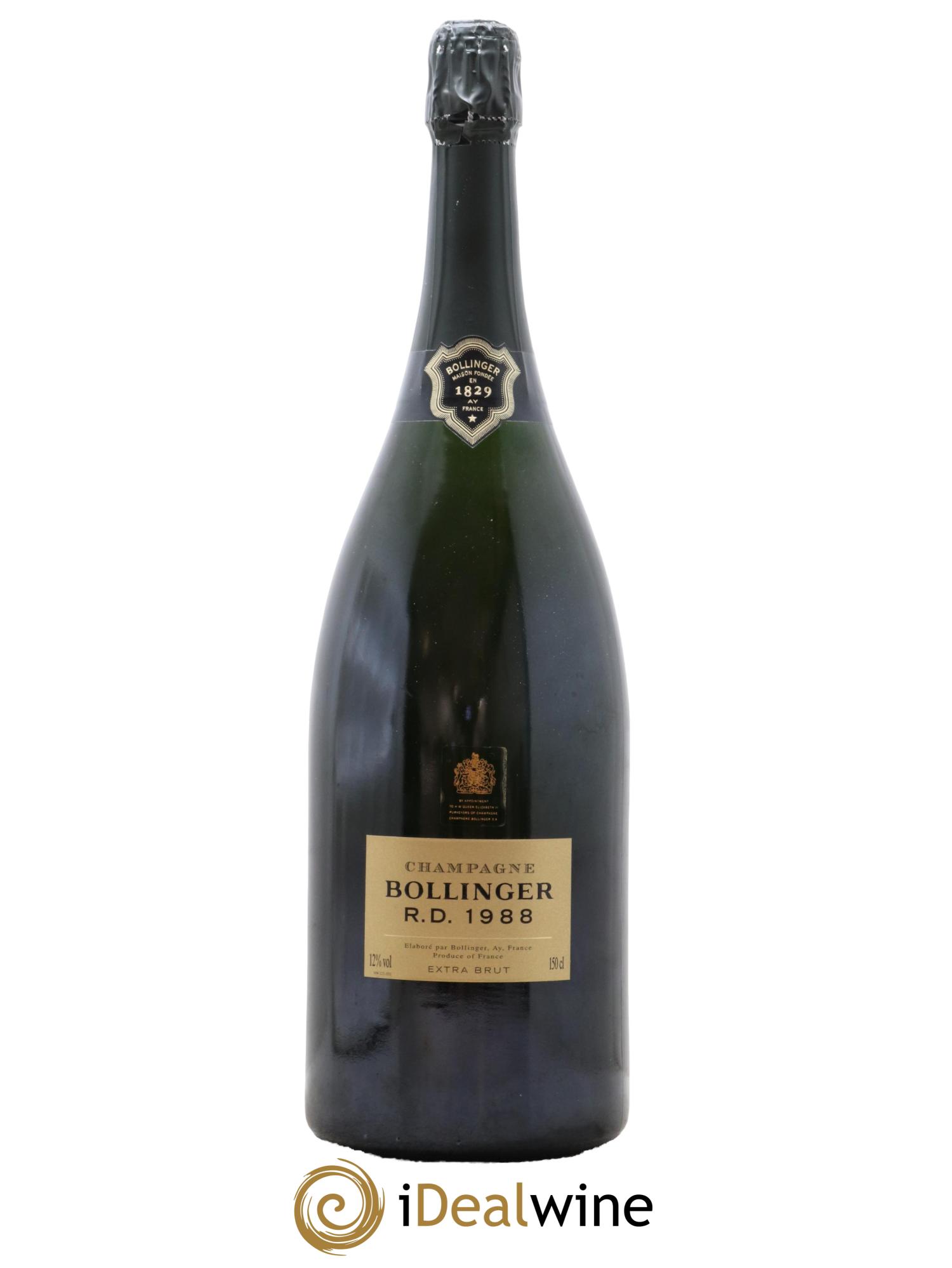 R.D. Extra-Brut Bollinger 1988 - Lot de 1 magnum - 1