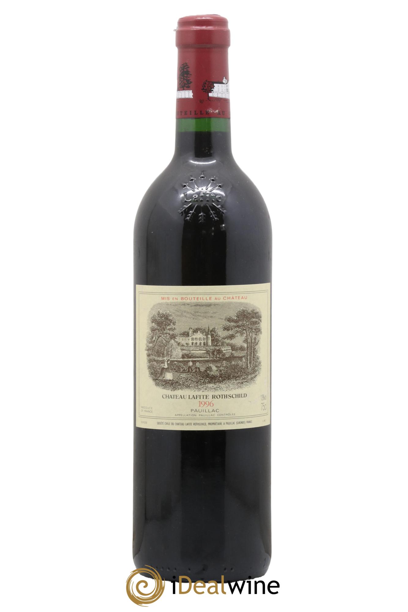Château Lafite Rothschild 1er Grand Cru Classé 1996 - Lot de 1 bouteille - 0