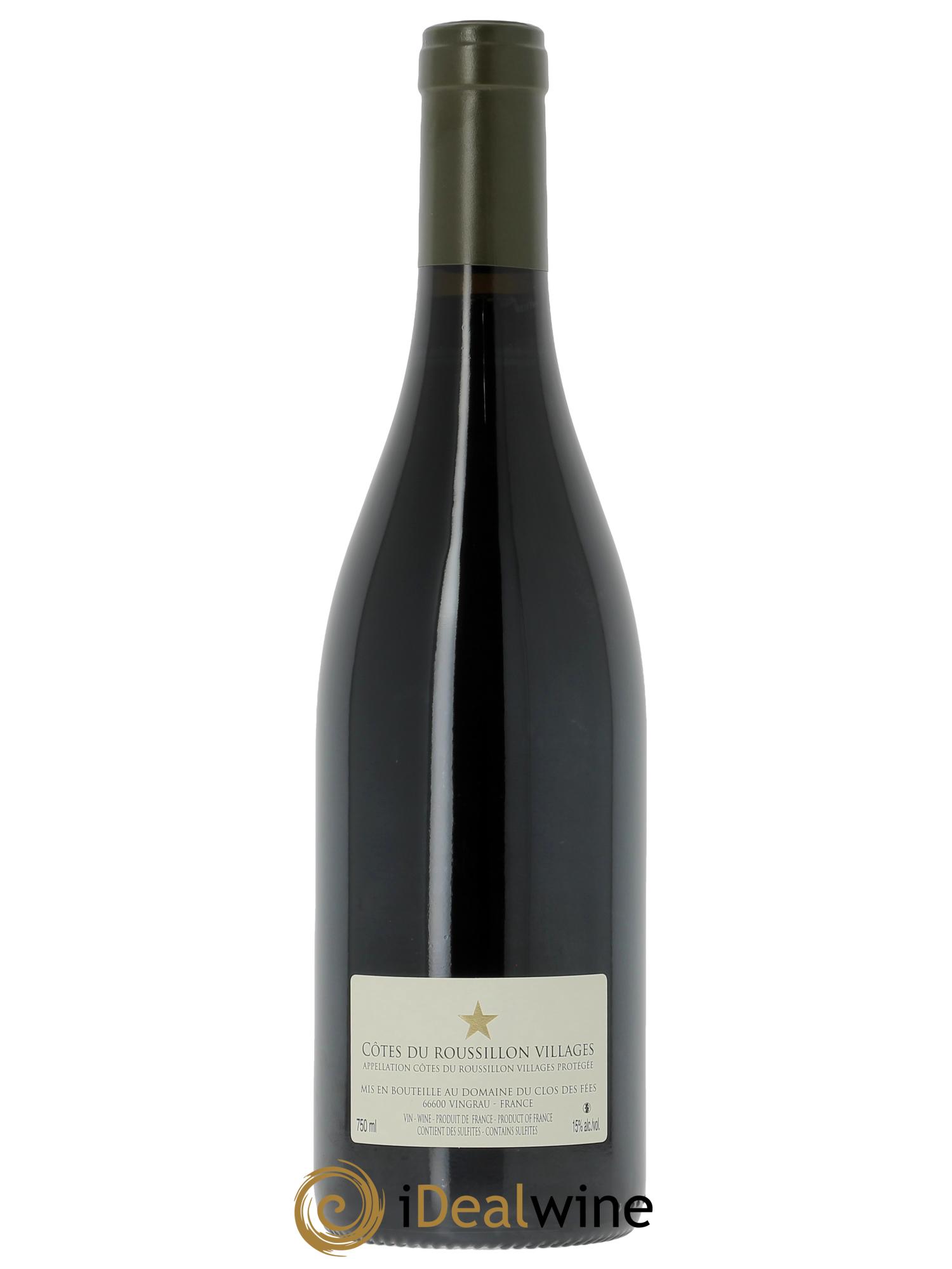 Côtes du Roussillon Villages Clos des Fées Hervé Bizeul 2022 - Lot de 1 bouteille - 1