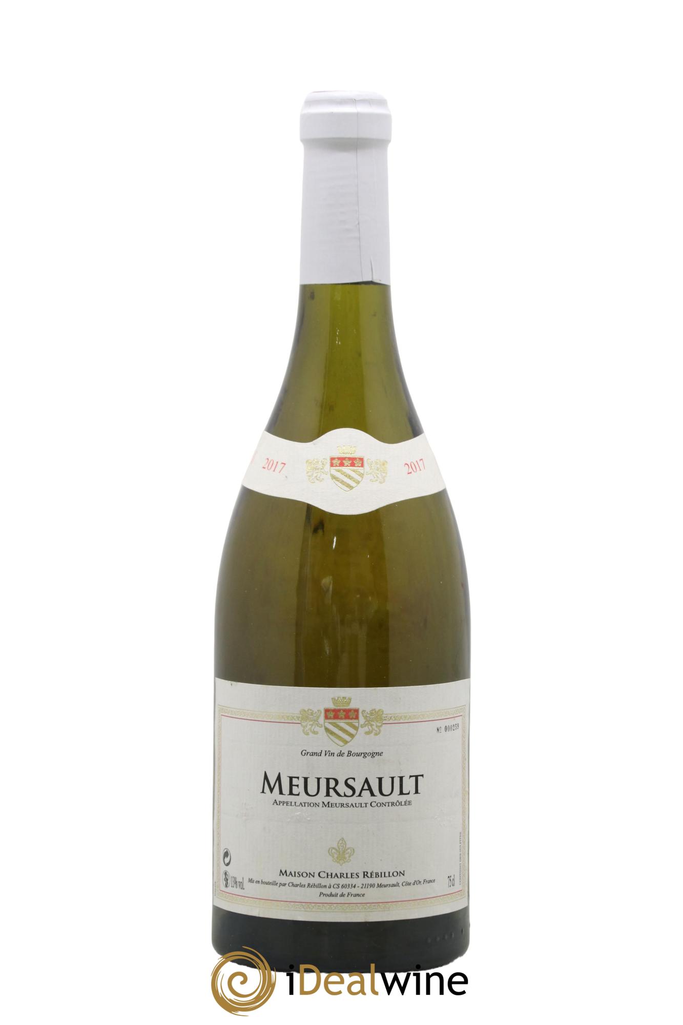 Meursault Rébillon 2017 - Posten von 1 Flasche - 0