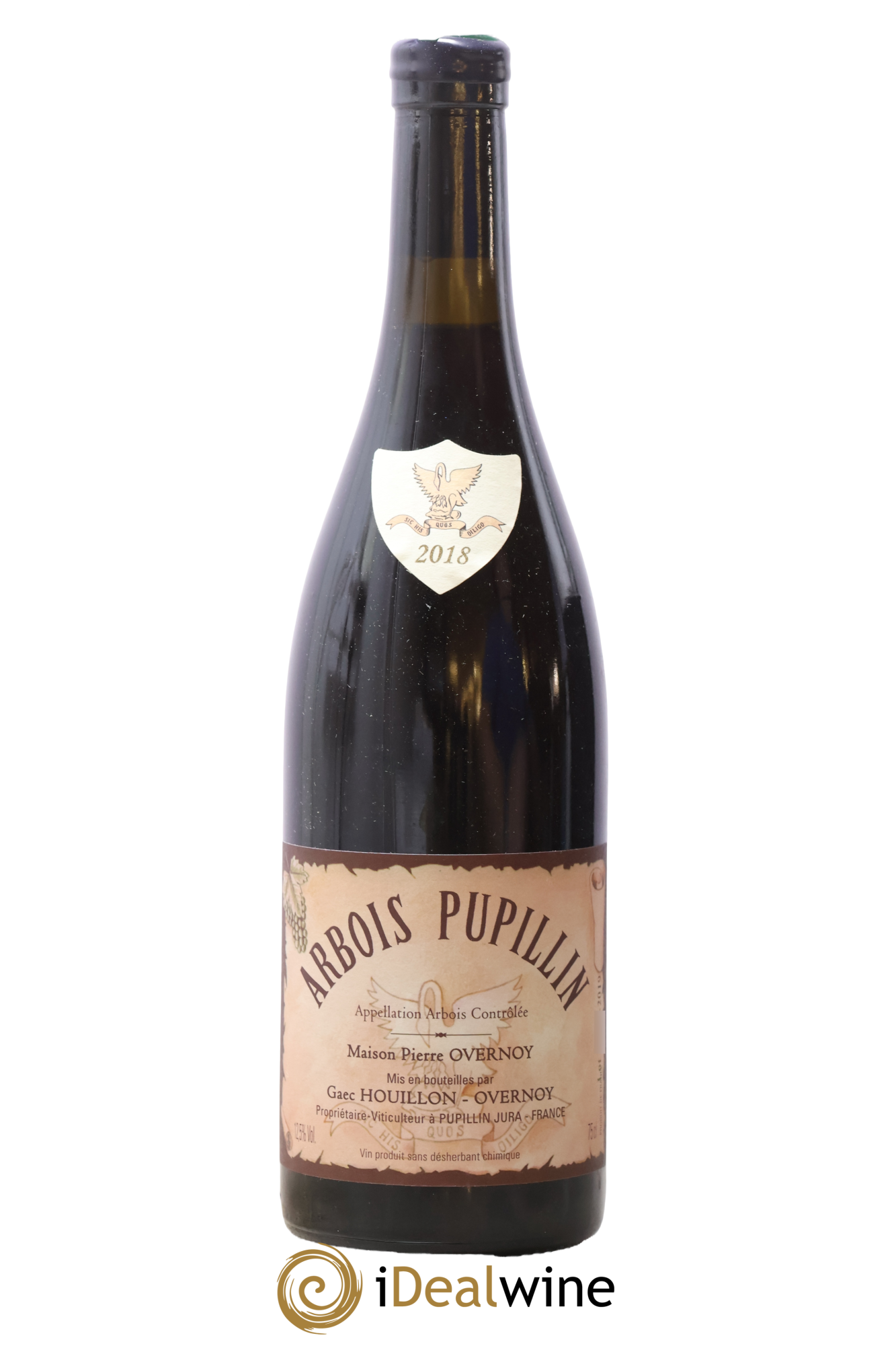 Arbois-Pupillin Ploussard Trousseau (cire violette) Overnoy-Houillon (Domaine) 2018 - Lotto di 1 bottiglia - 0