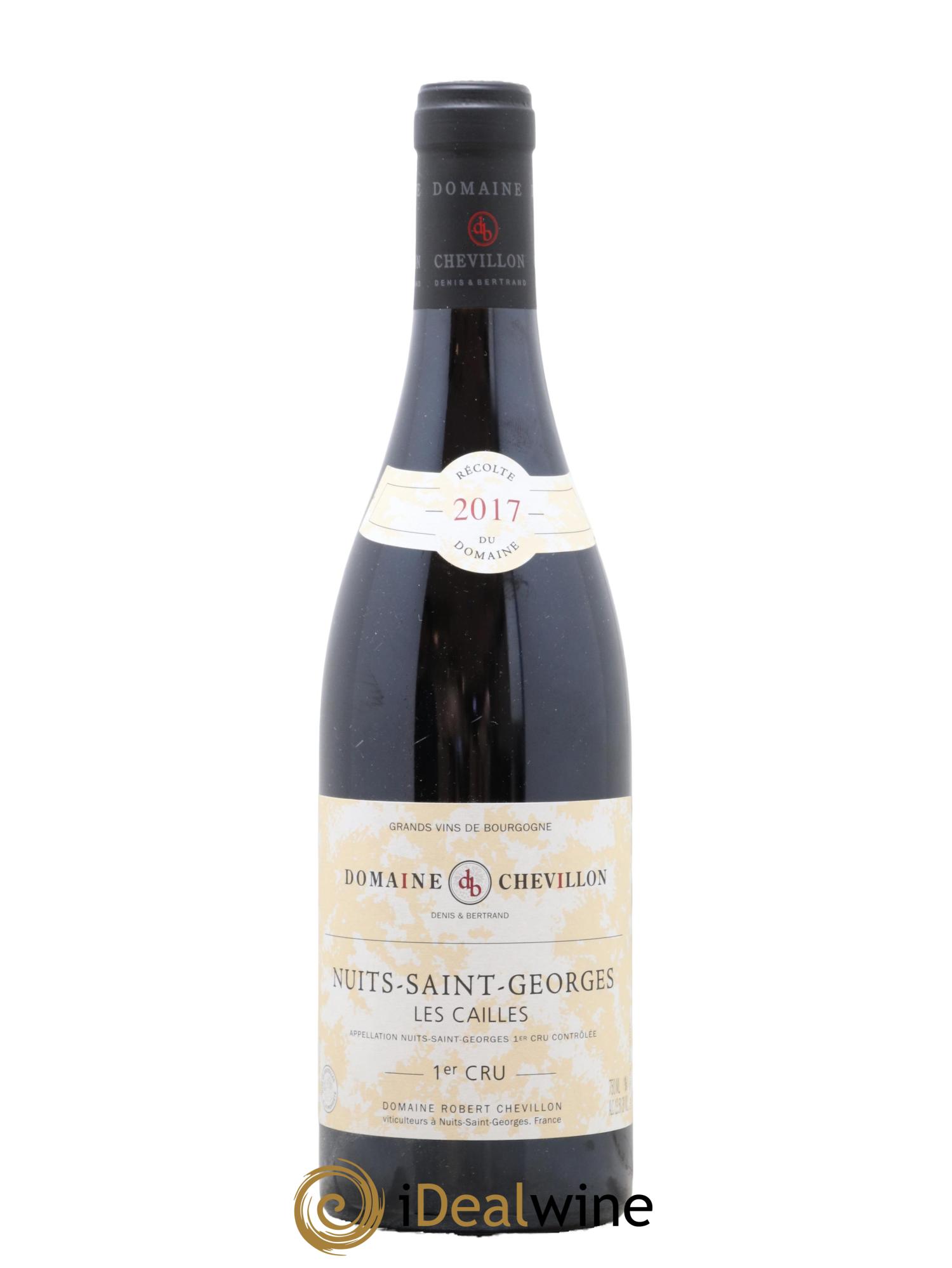 Nuits-Saint-Georges 1er Cru Les Cailles Robert Chevillon 2017 - Lot de 1 bouteille - 0