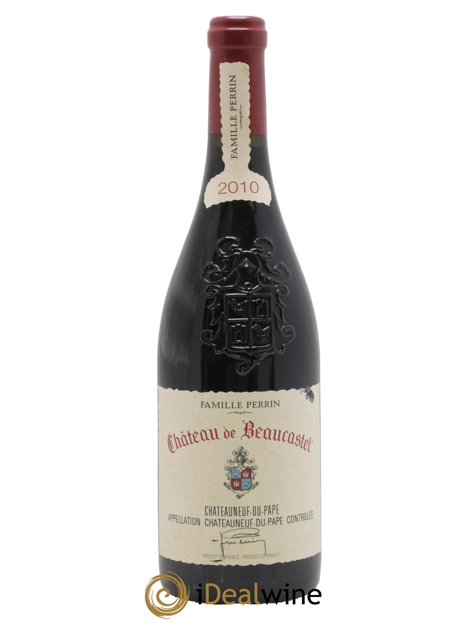 Châteauneuf-du-Pape Château de Beaucastel Famille Perrin 2010 - Lot de 1 bouteille - 0