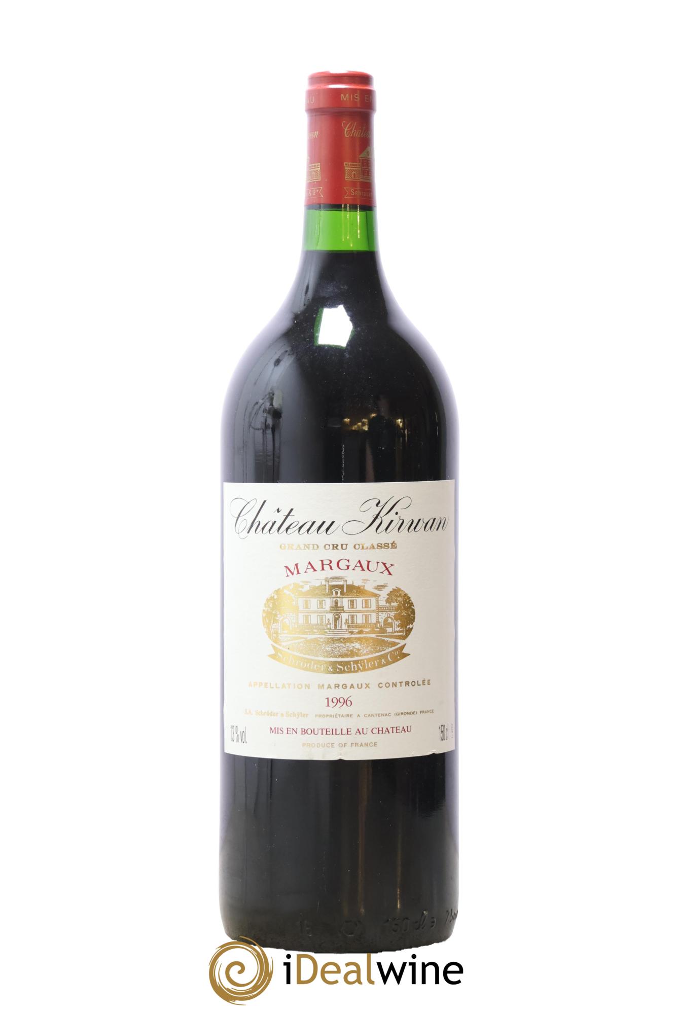Château Kirwan 3ème Grand Cru Classé 1996 - Lot of 1 magnum - 0