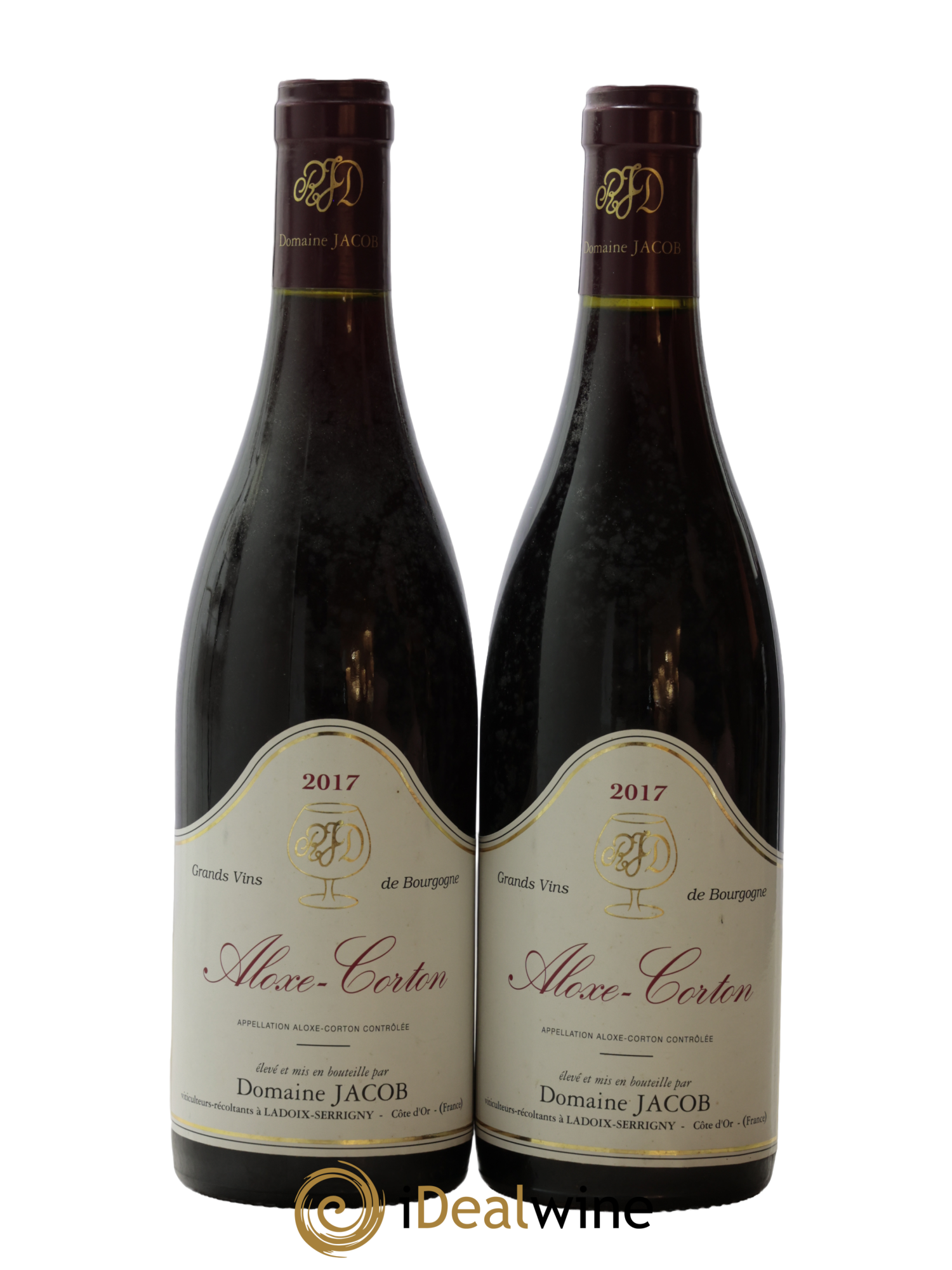 Aloxe-Corton Domaine Jacob 2017 - Lot de 2 bouteilles - 0